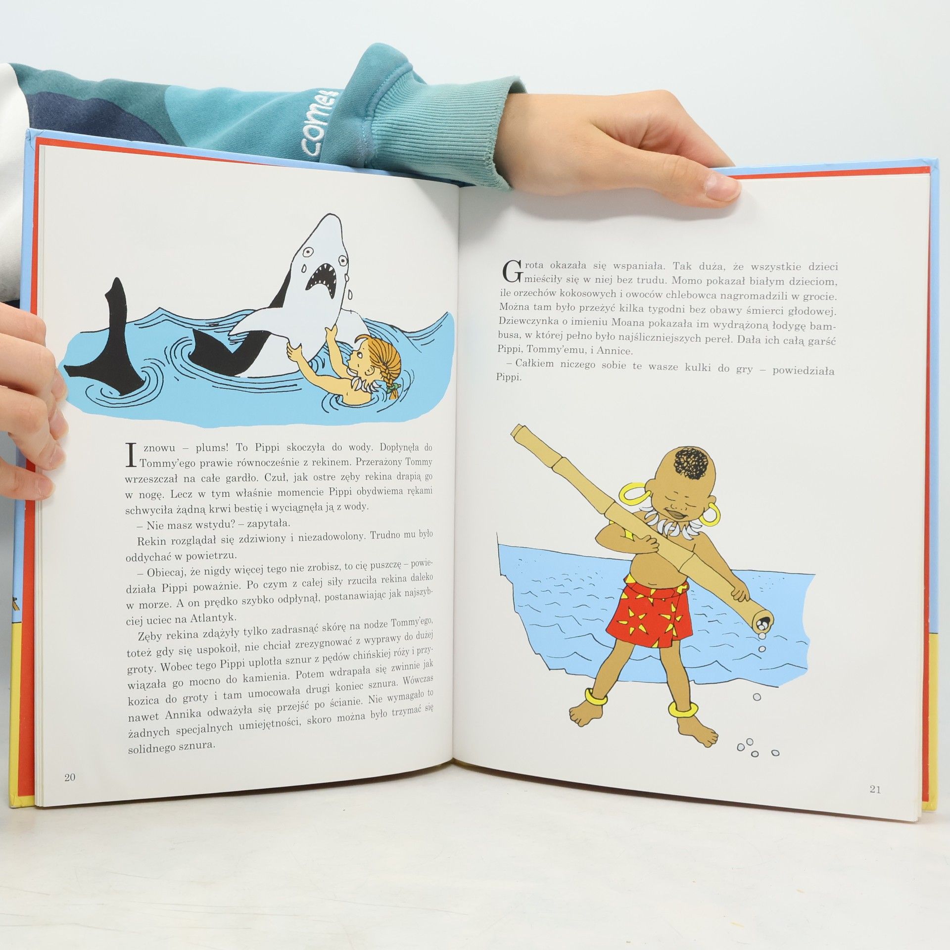 Astrid Lindgren Pippi na wyspie Kurrekurredutt