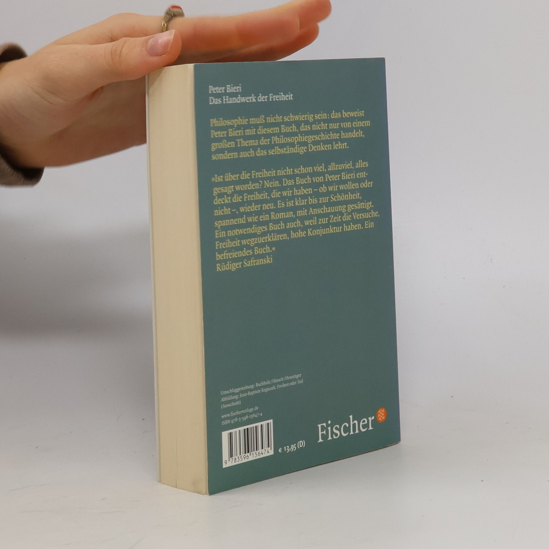 Pascal Mercier Das Handwerk der Freiheit