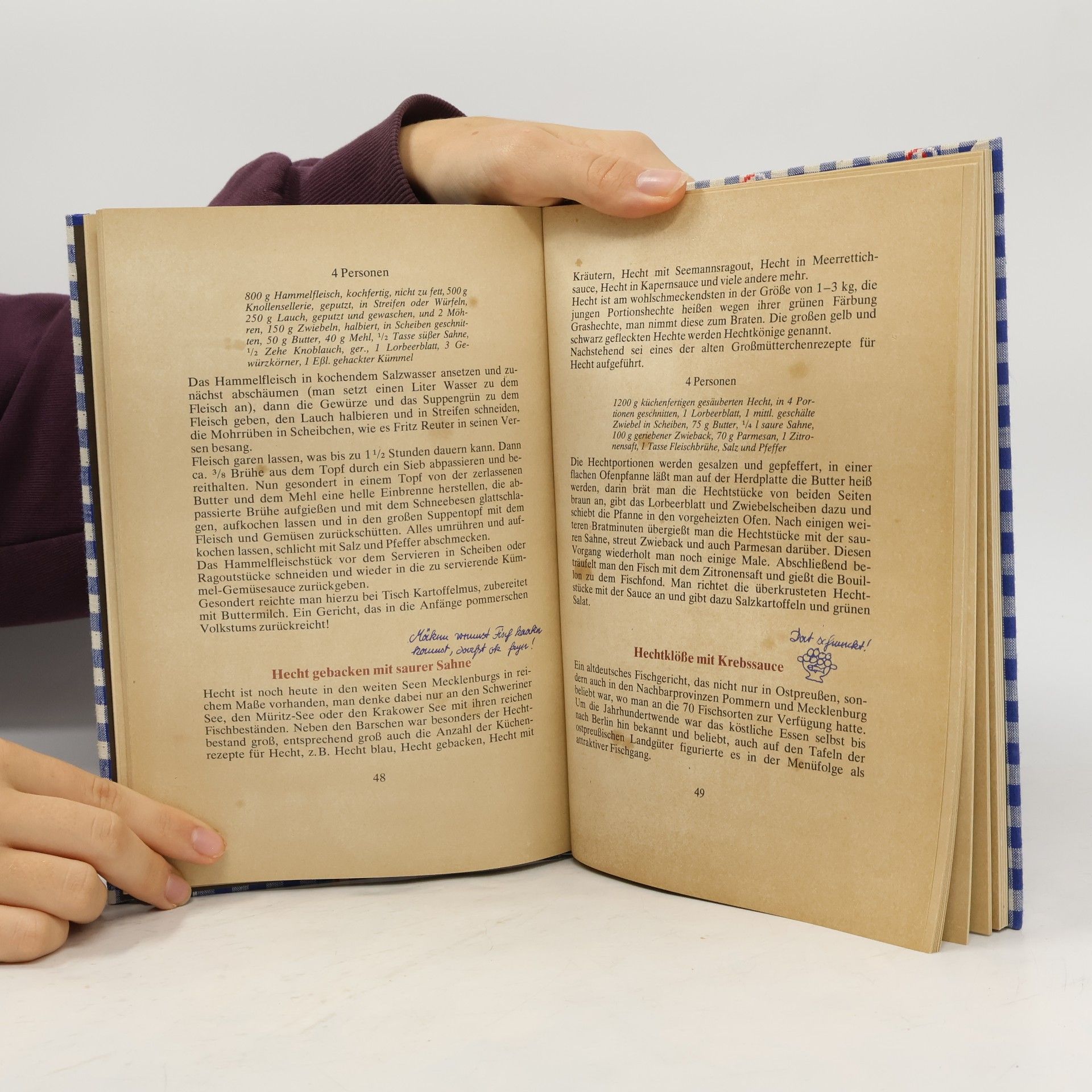 Fritz Becker Das Kochbuch aus Mecklenburg, Pommern & [und] Ostpreussen