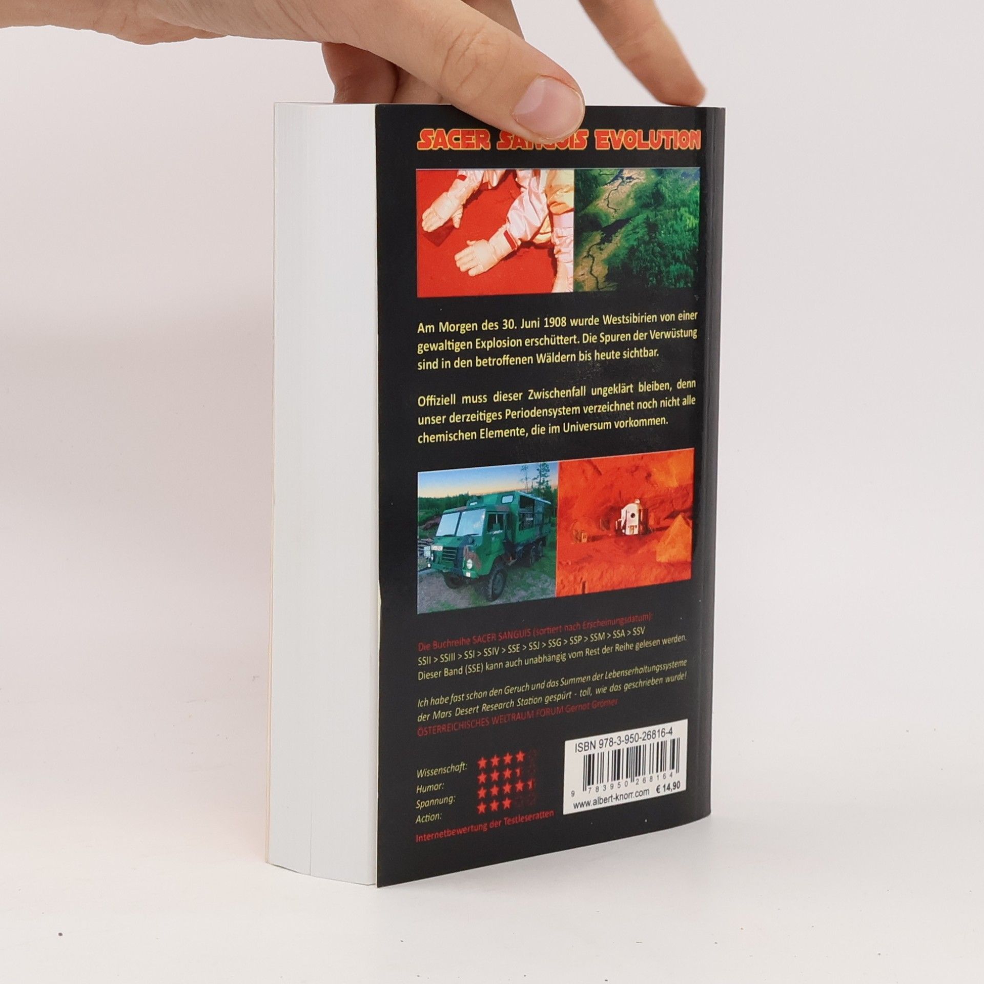 Albert Knorr Sacer Sanguis Evolution: Rote Elemente - 2. Auflage