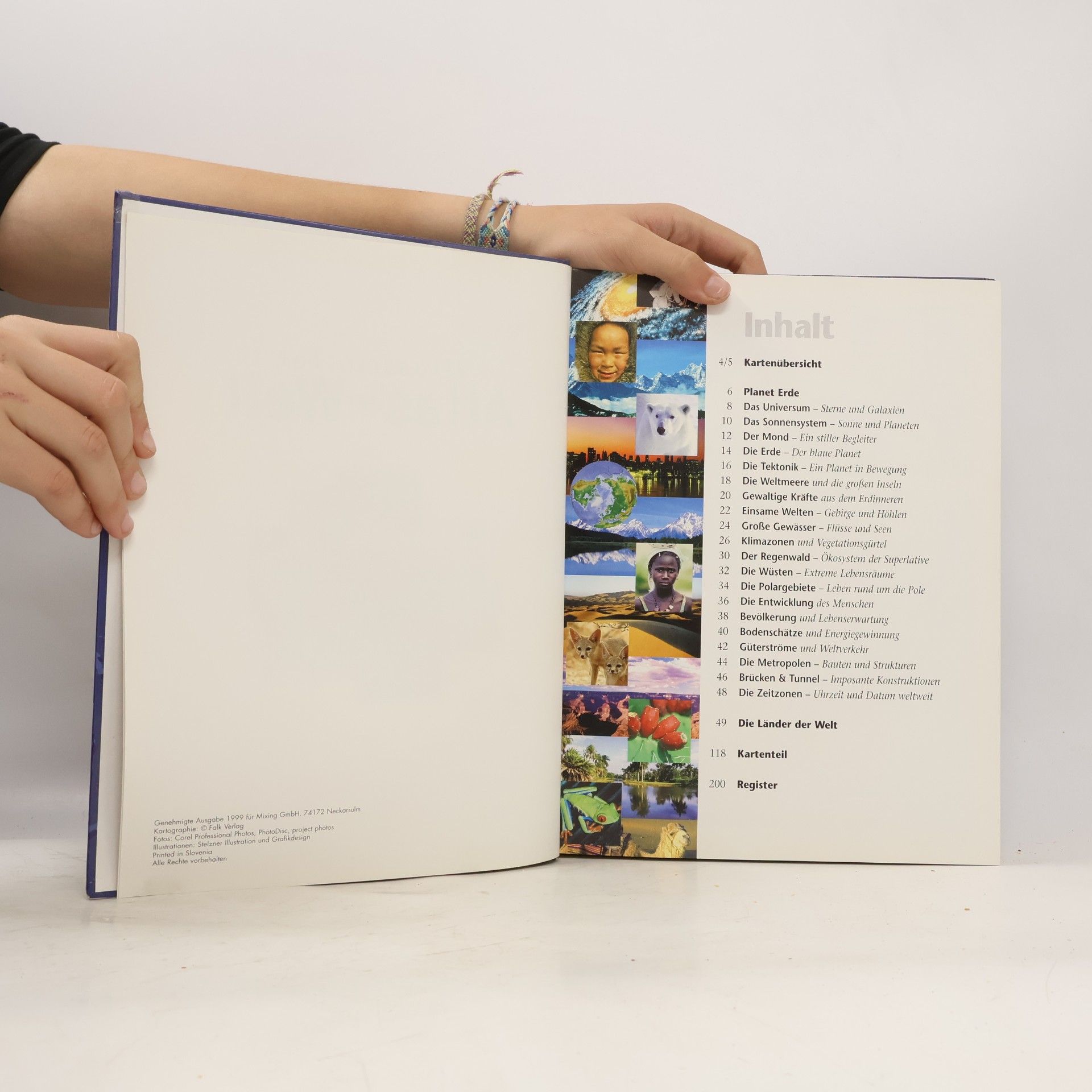 Various authors Illustrierter Atlas der Welt