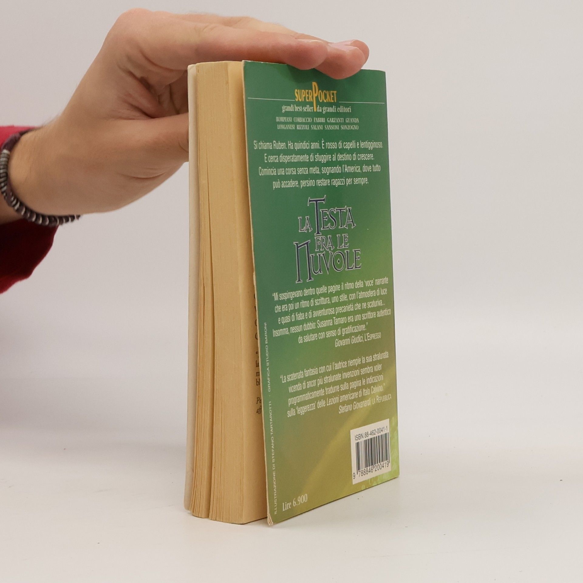 Susanna Tamaro Super Pocket - 40: La testa fra le nuvole