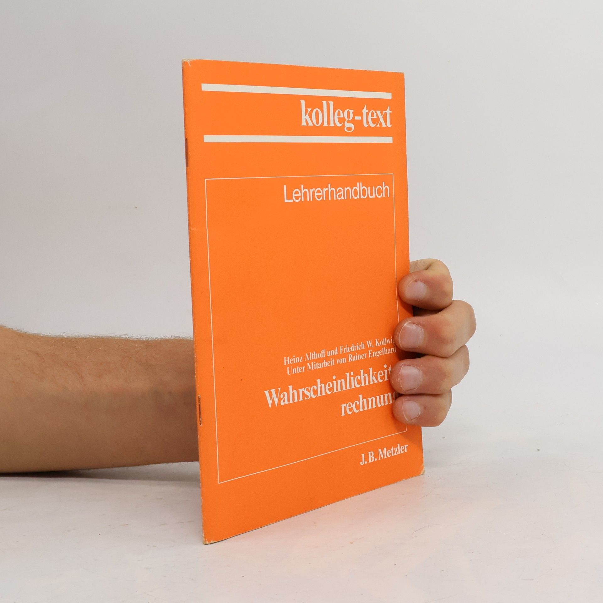 Wahrscheinlichkeitsrechnung. Lösungen