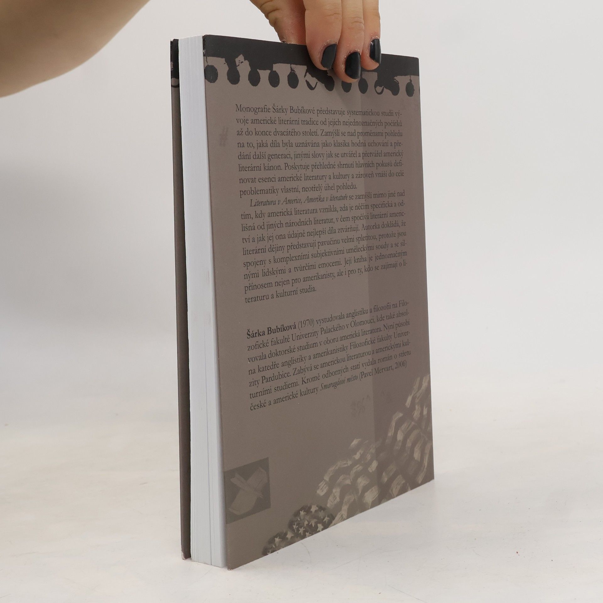 Šárka Bubíková Literatura v Americe, Amerika v literatuře