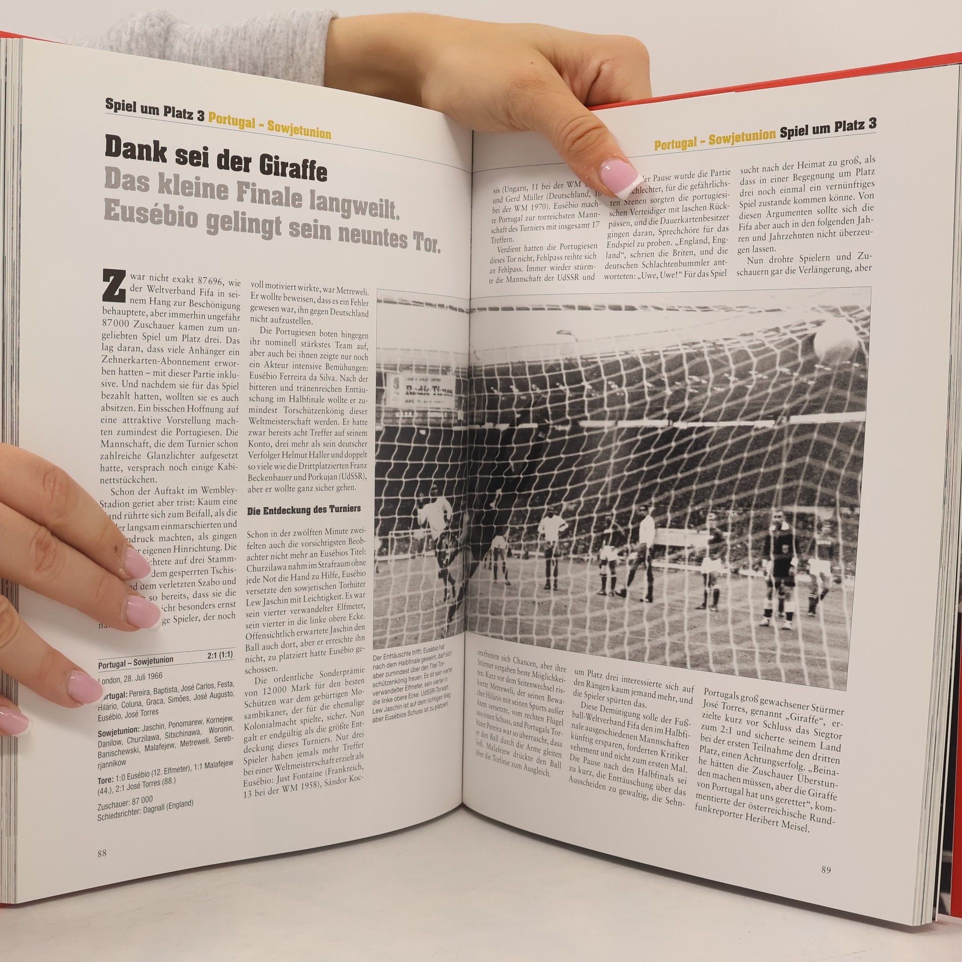 Markus Schäflein Die Fußball-Weltmeisterschaften - 1966, England