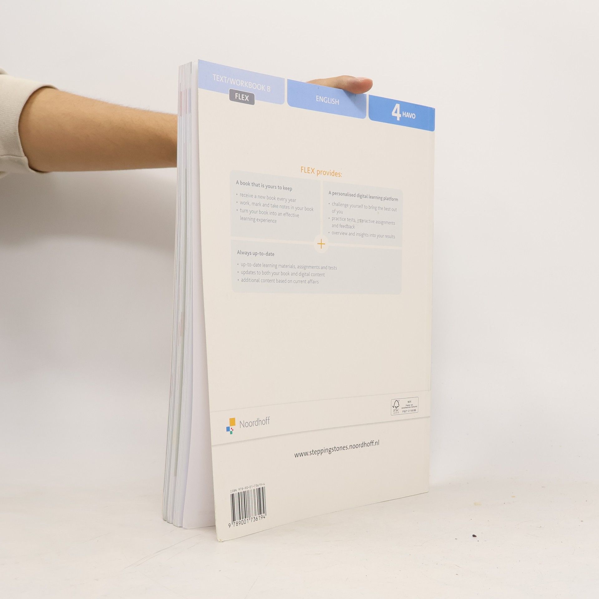 text/workbook A+B (4 havo english flex)