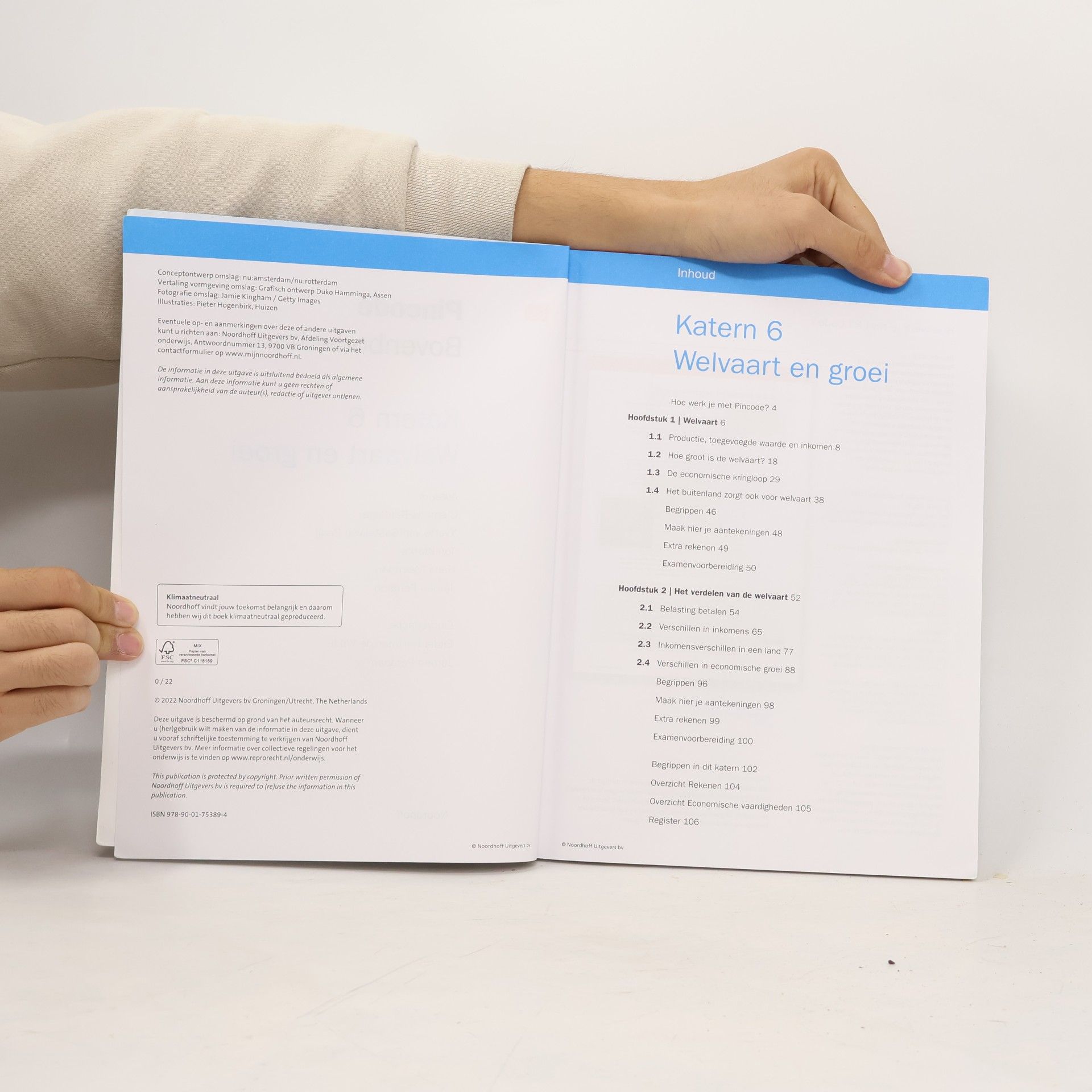 Various authors Pincode Katern 6: Welvaart en groei