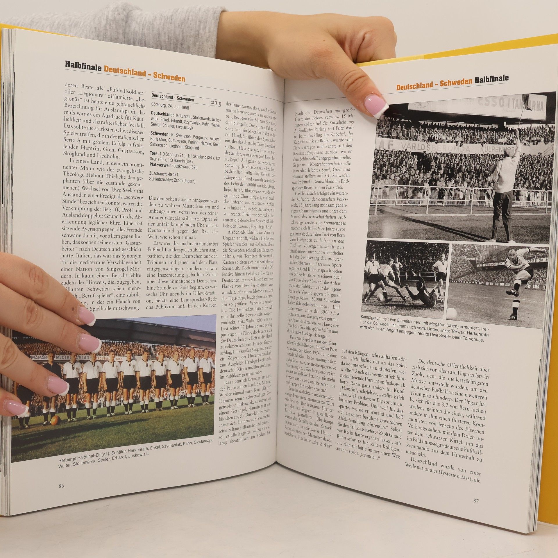Markus Schäflein Die Fußball-Weltmeisterschaften - 1958, Schweden