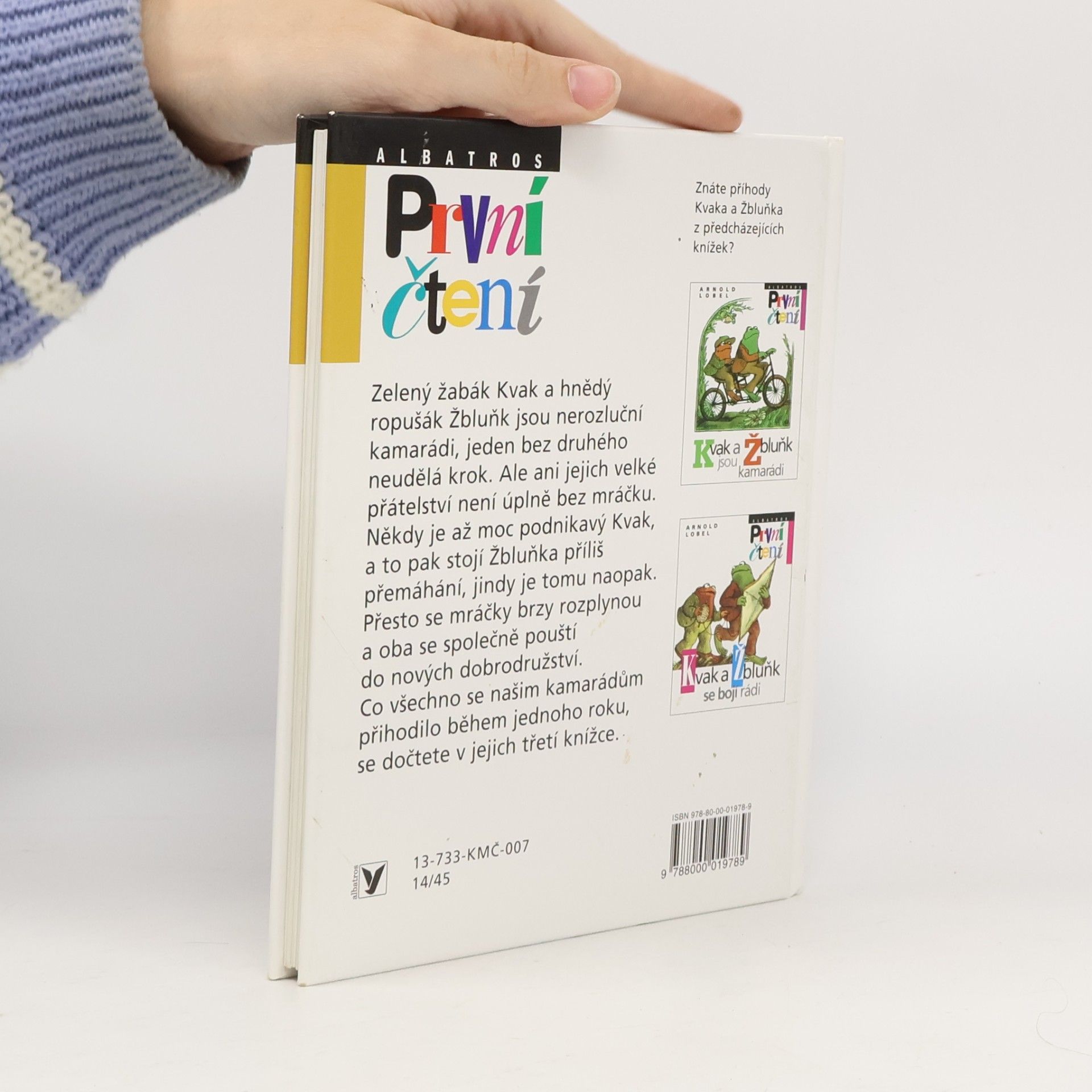 Arnold Lobel Kvak a Žbluňk od jara do Vánoc