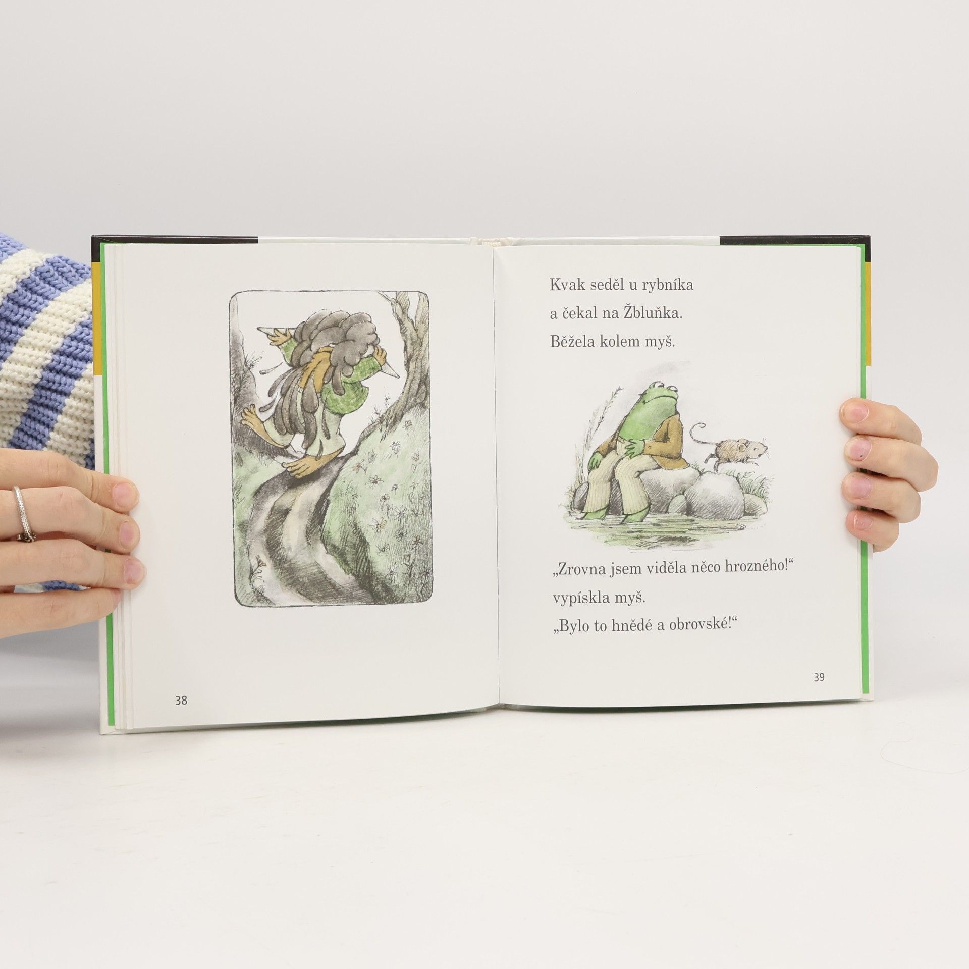 Arnold Lobel Kvak a Žbluňk od jara do Vánoc