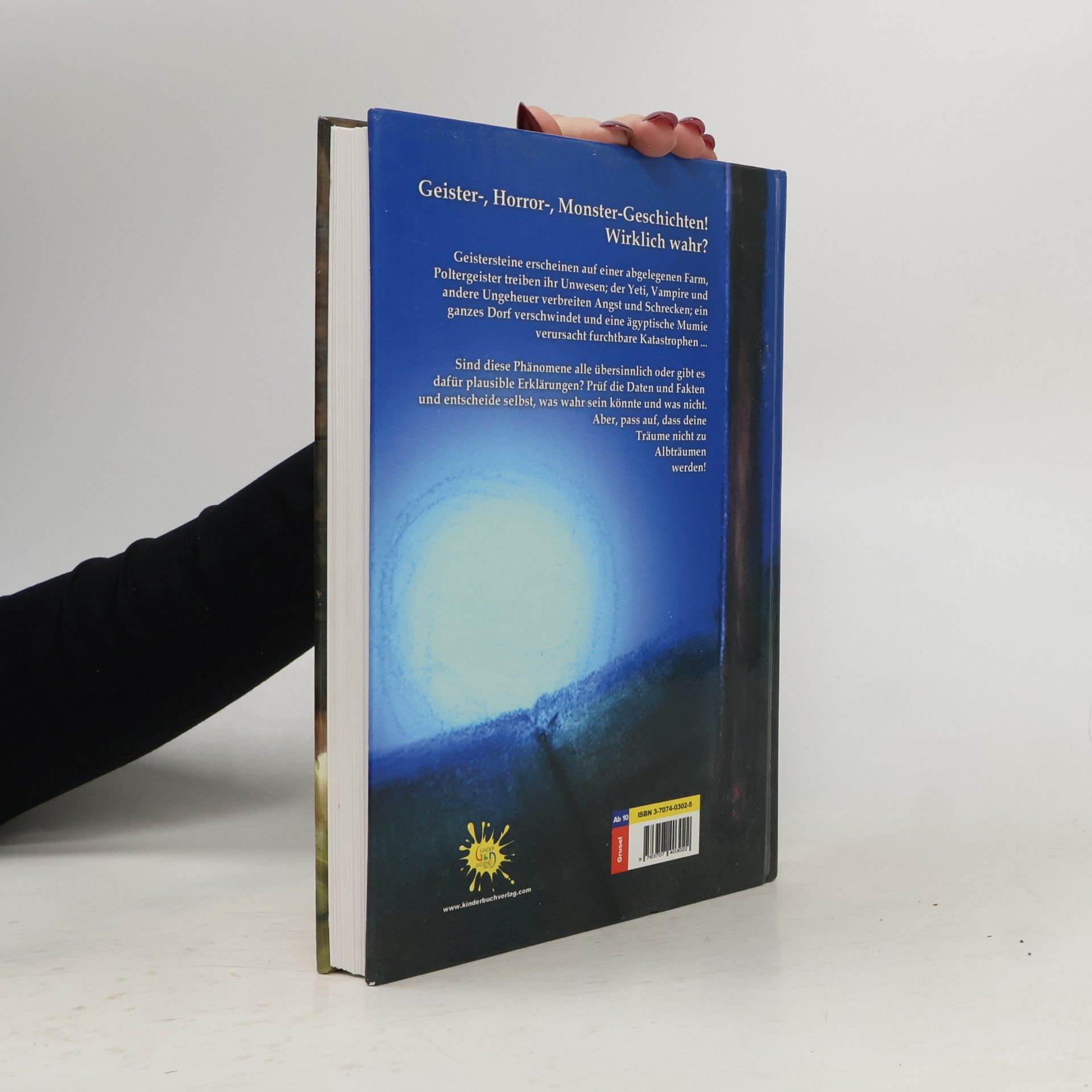 Terry Deary Das grosse Buch der Geister-, Horror-, Monster-Geschichten
