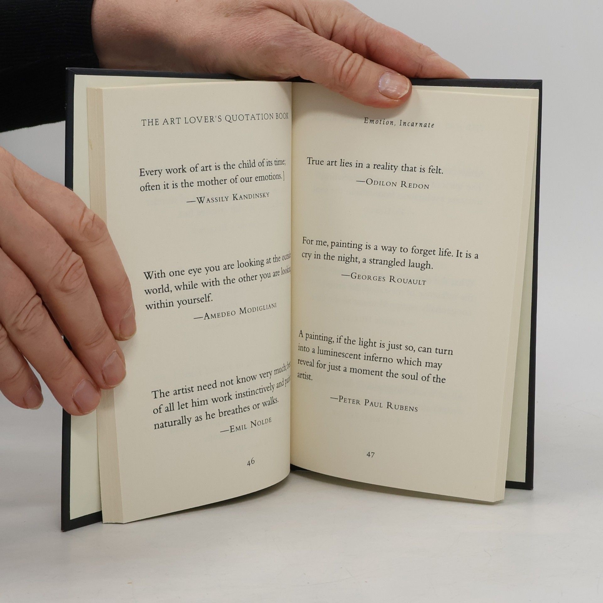 Jo Brielyn The Art Lover's Quotation Book