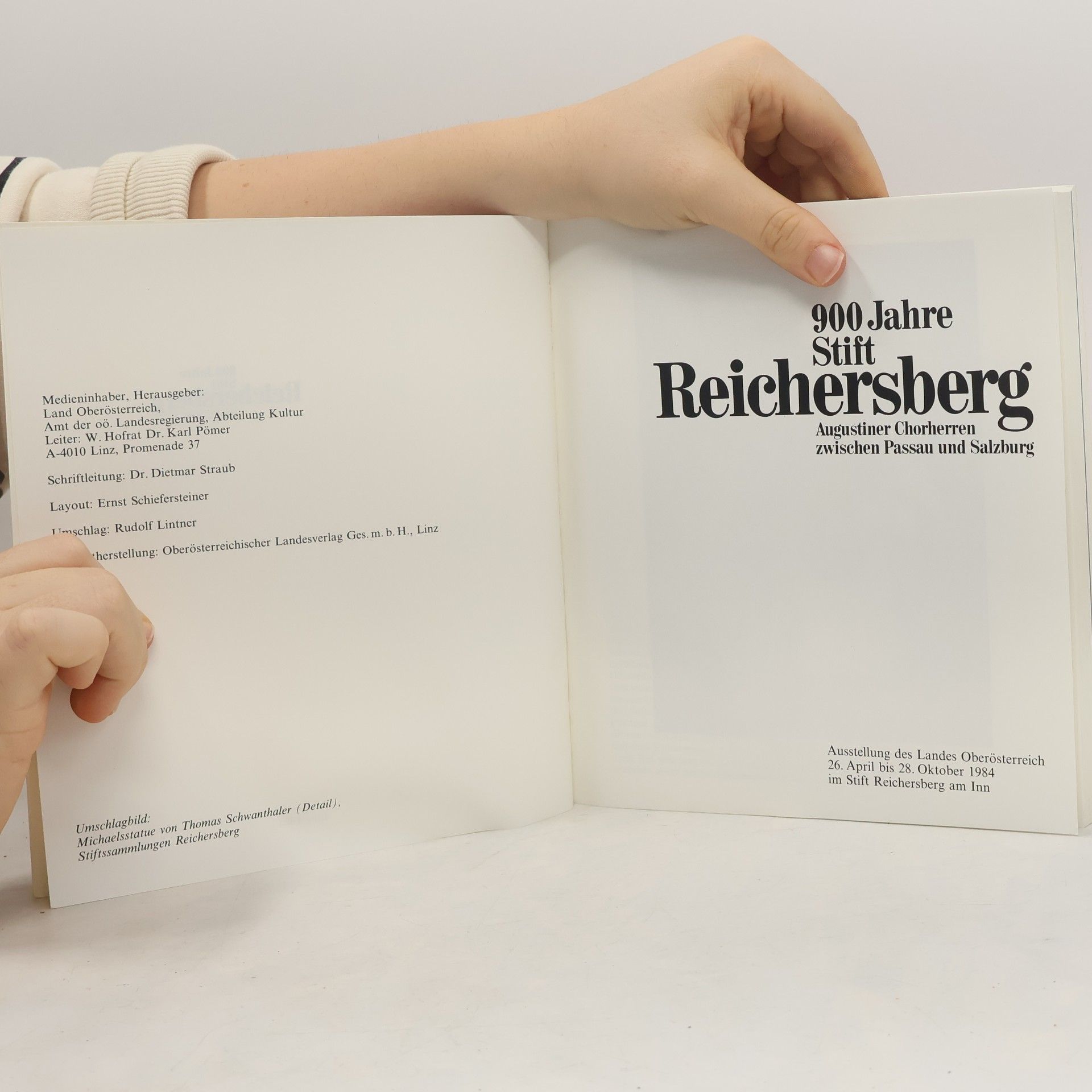 Dietmar Straub 900 Jahre Stift Reichersberg Augustiner Chorherren zwischen Passau und Salzburg