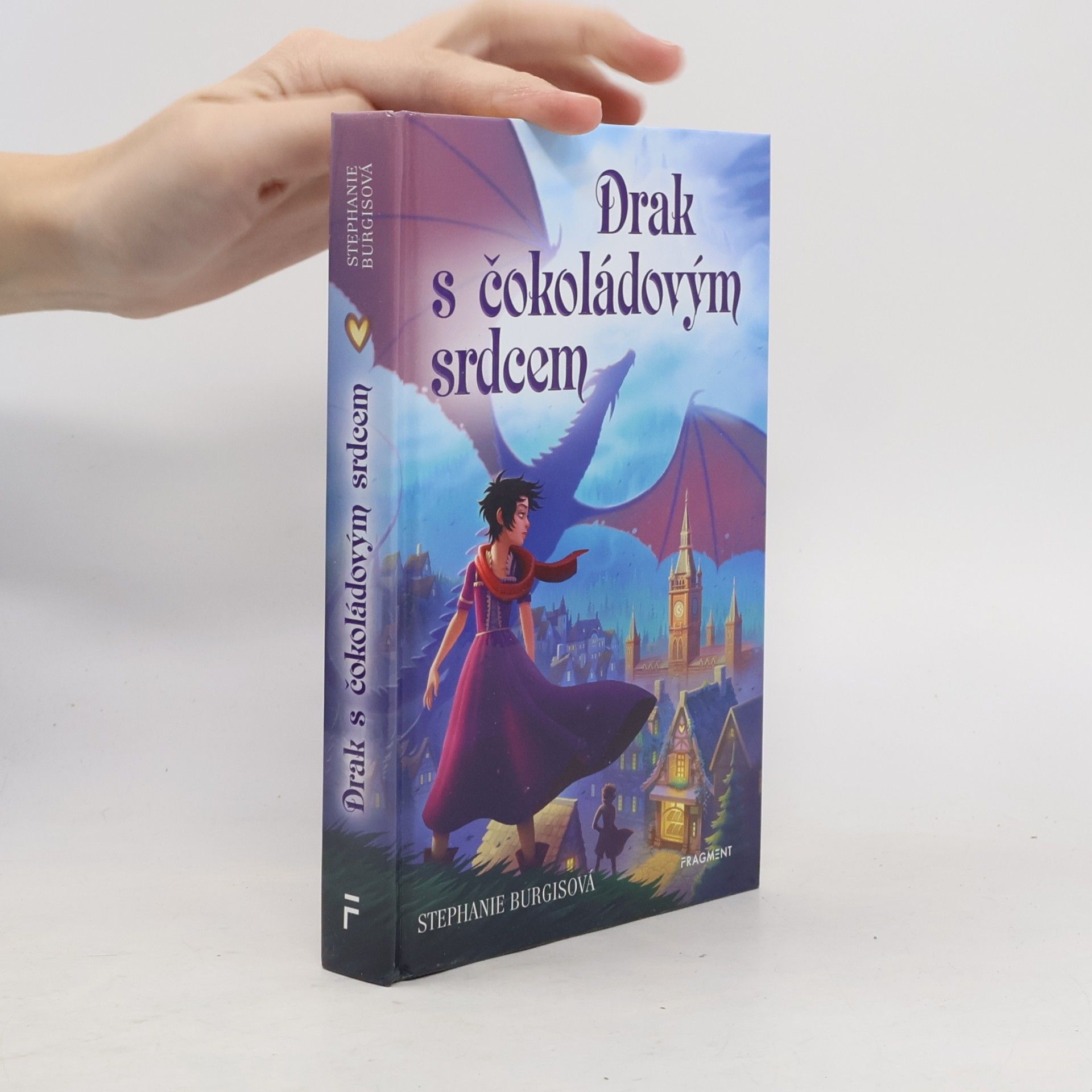 Stephanie Burgis Drak s čokoládovým srdcem