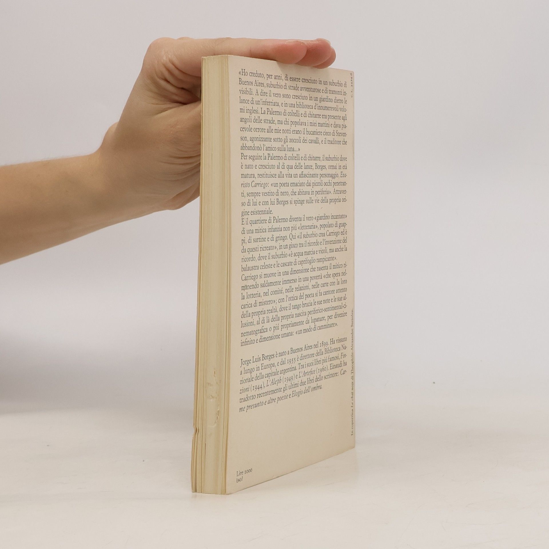 Jorge Luis Borges Evaristo Carriego