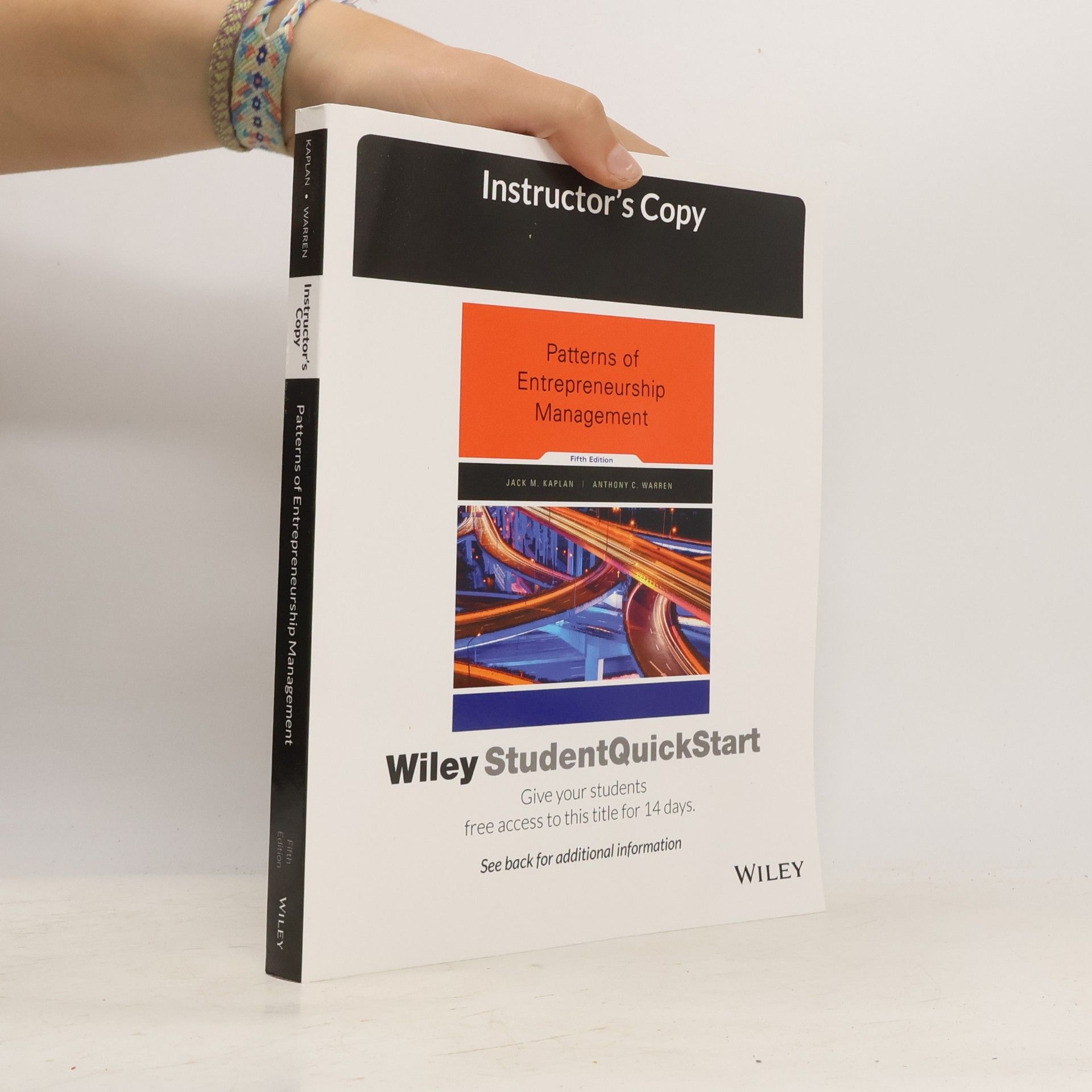 Patterns of Entrepreneurship Management - Instructor's Copy