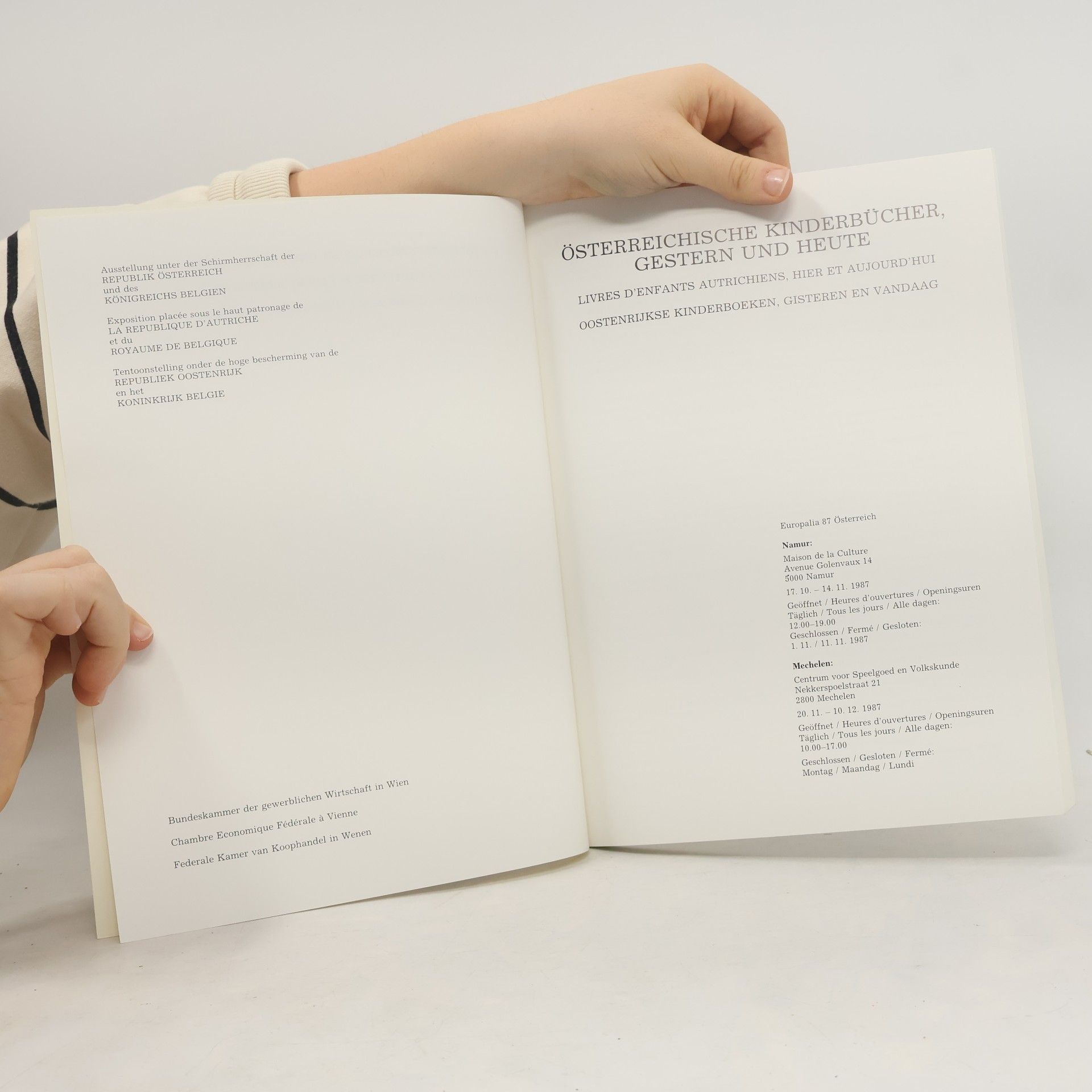 Various authors Österreichische Kinderbücher, gestern und heute. Livres d'enfants autrichiens, hier et aujourd'hui. Oostenrijkse kinderboeken, gisteren en vandaag