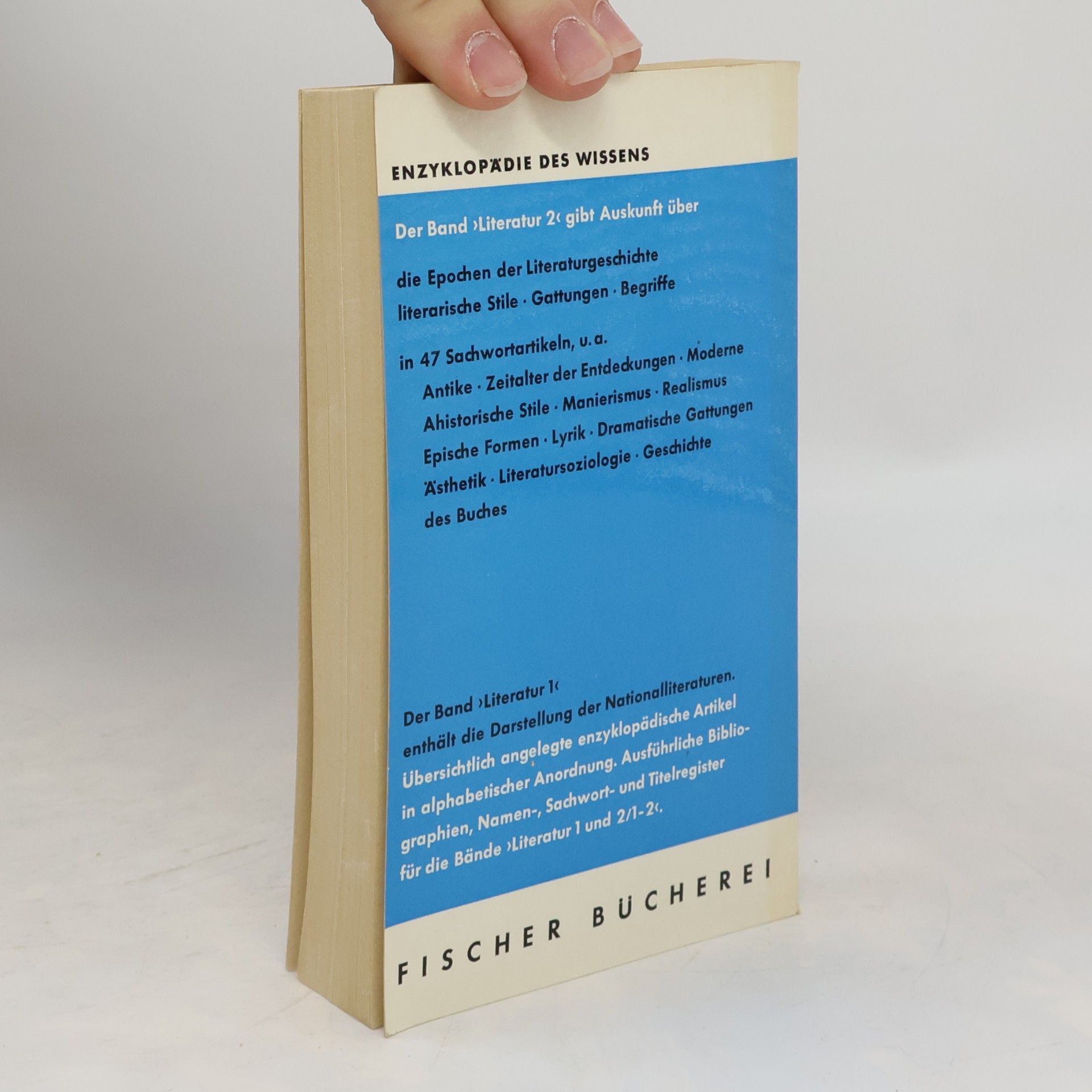 Kolektiv autorů Literatur 2/2. M-Z. Herausgeber. Wolf-Hartmut Friedrich Walther Killy