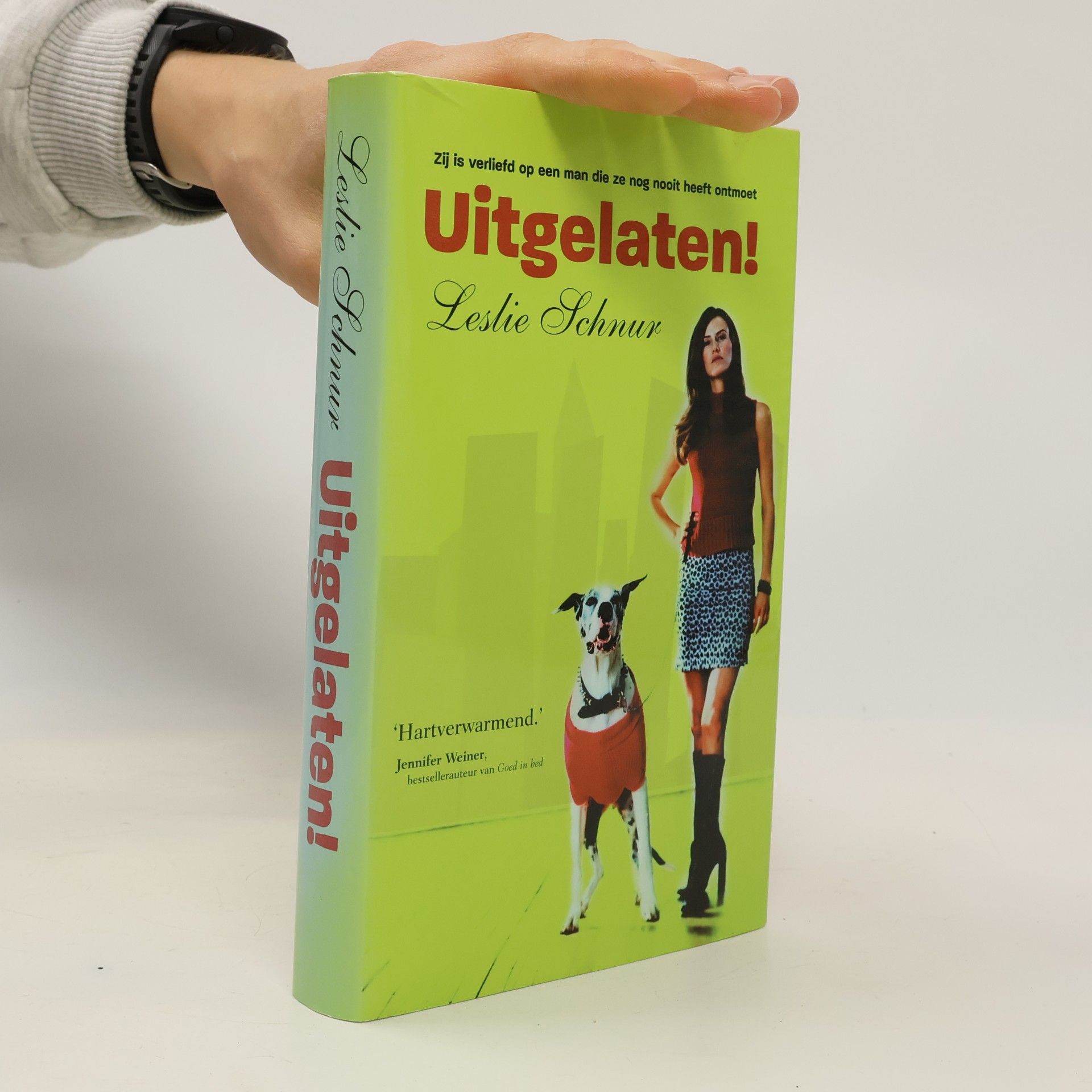 Leslie Schnur Uitgelaten!