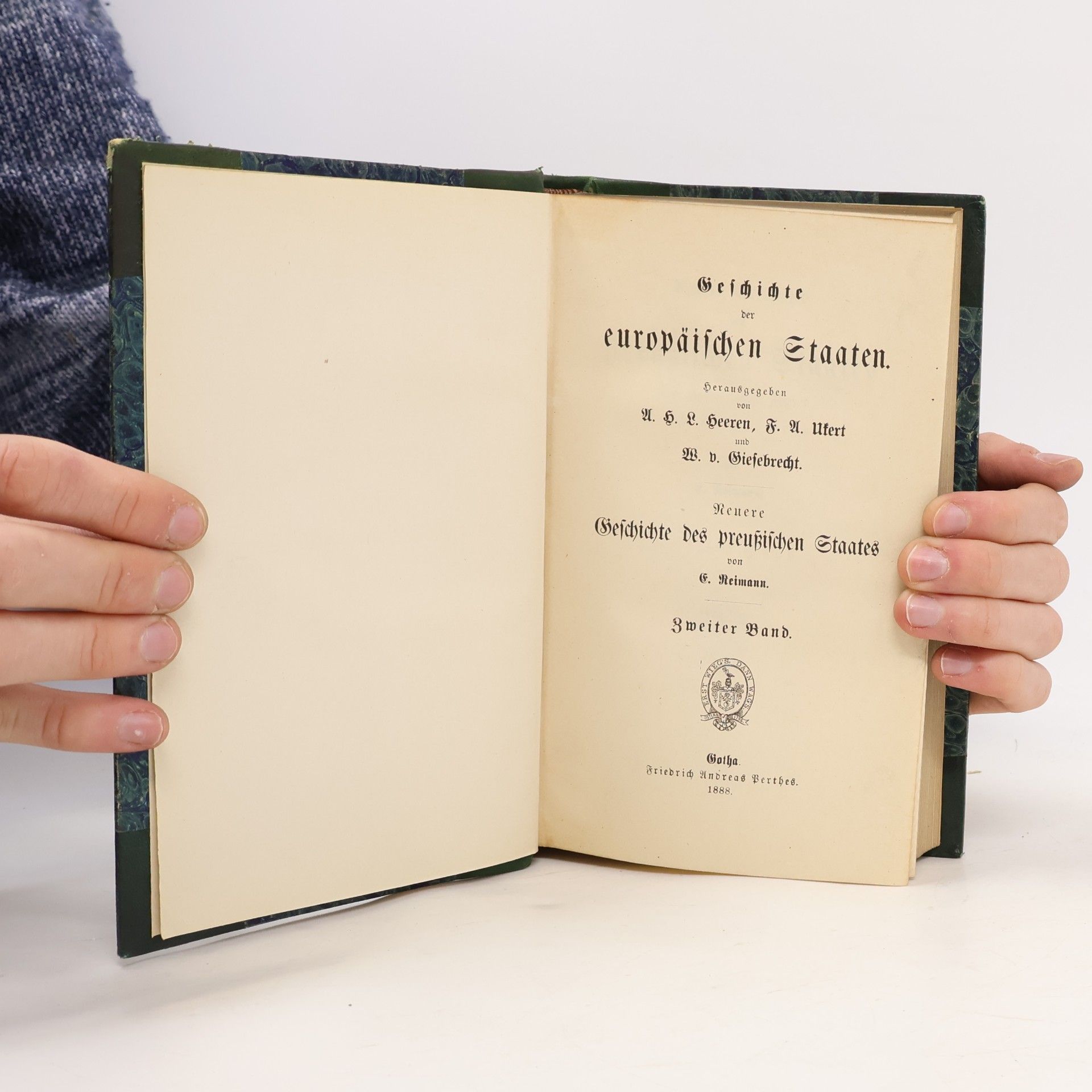 E. Reimann Staaten-Geschichte: Preussen