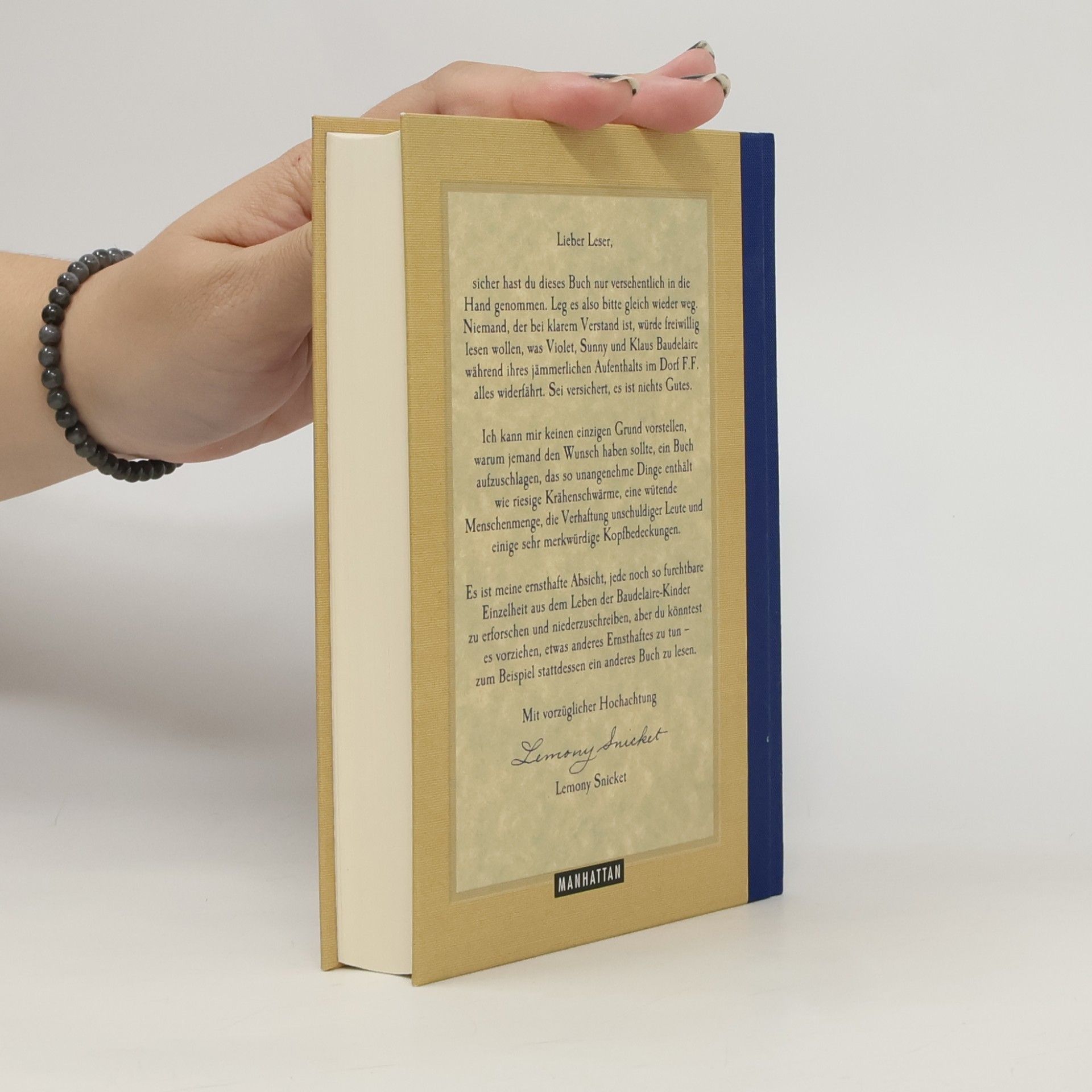 Lemony Snicket Eine Reihe betrüblicher Ereignisse. Das düstere Dorf
