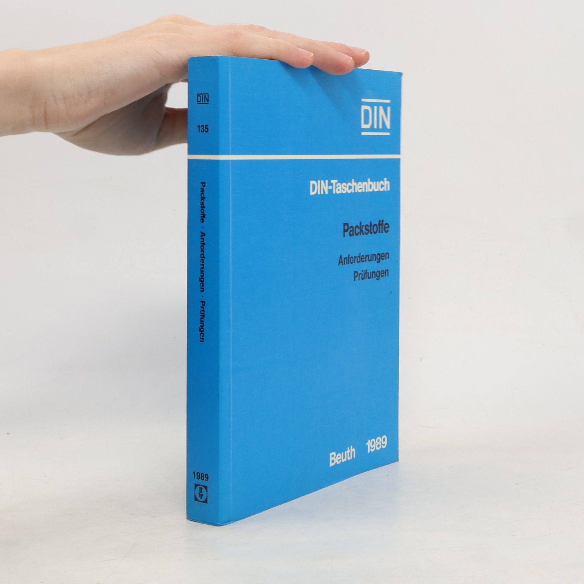 DIN-Taschenbuch - 135: Packstoffe