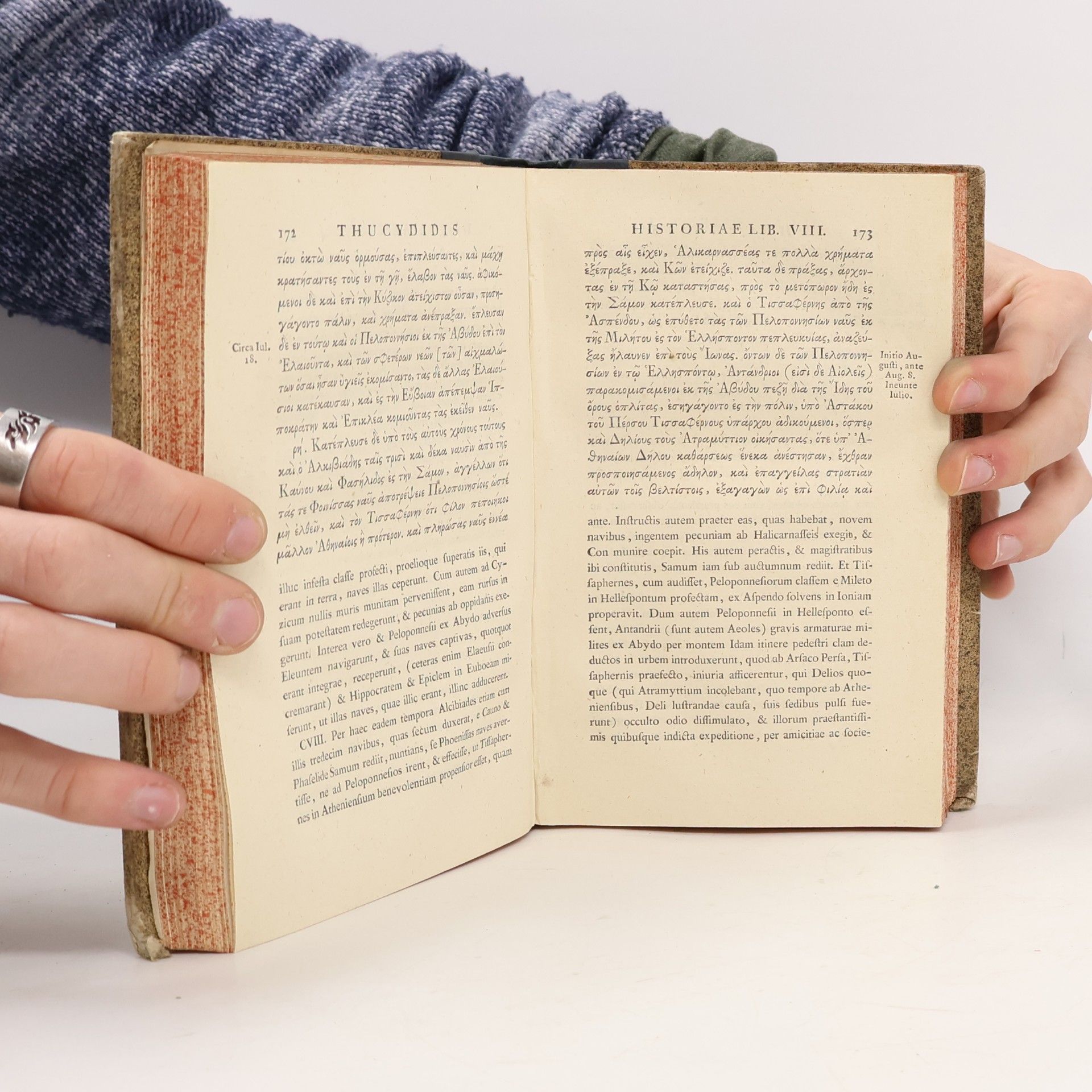 Thúkydidés Thucydides V. Thucydidis De Bello Peloponnesiaco libri octo