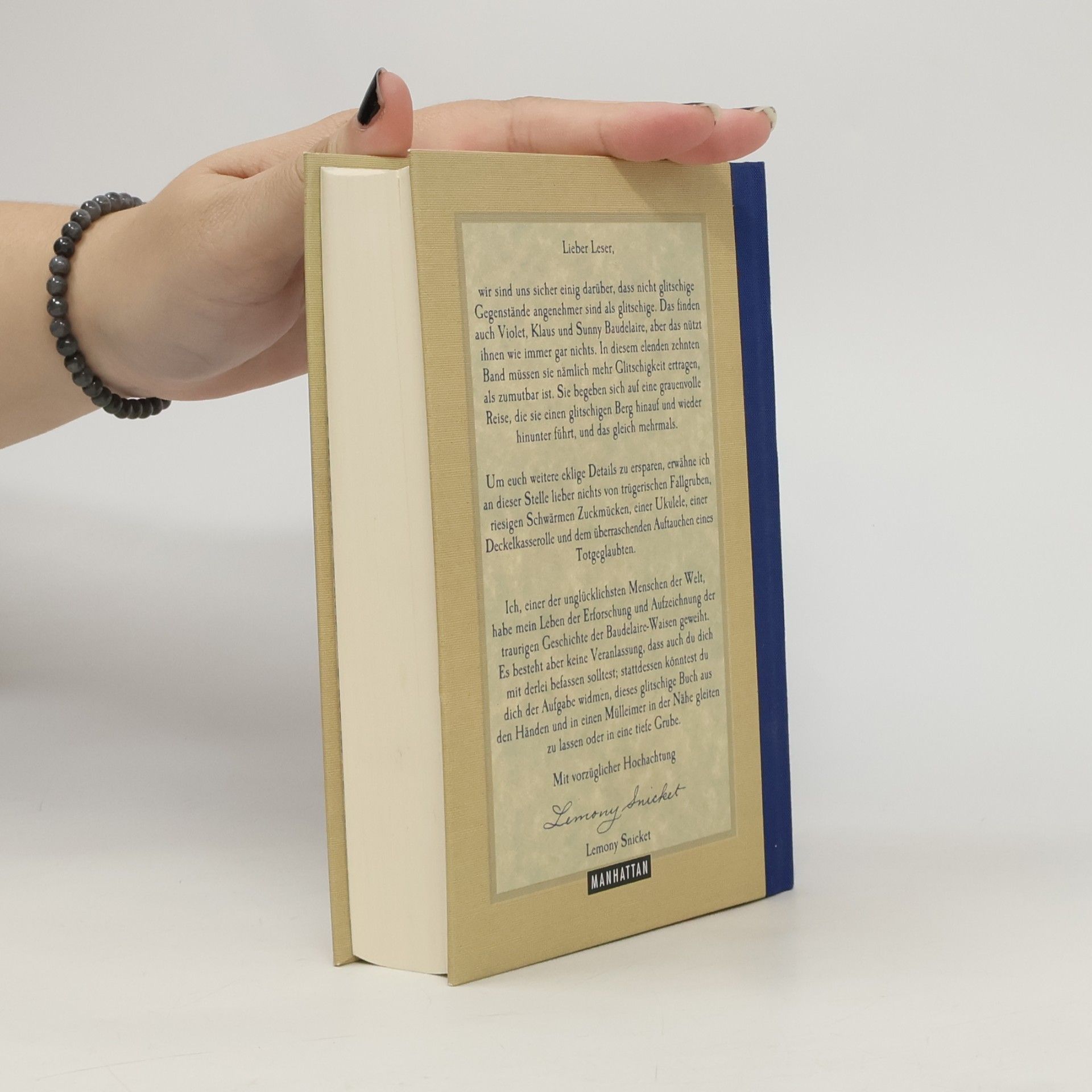 Lemony Snicket Der finstere Fels. Eine Reihe betrüblicher Ereignisse Band 10