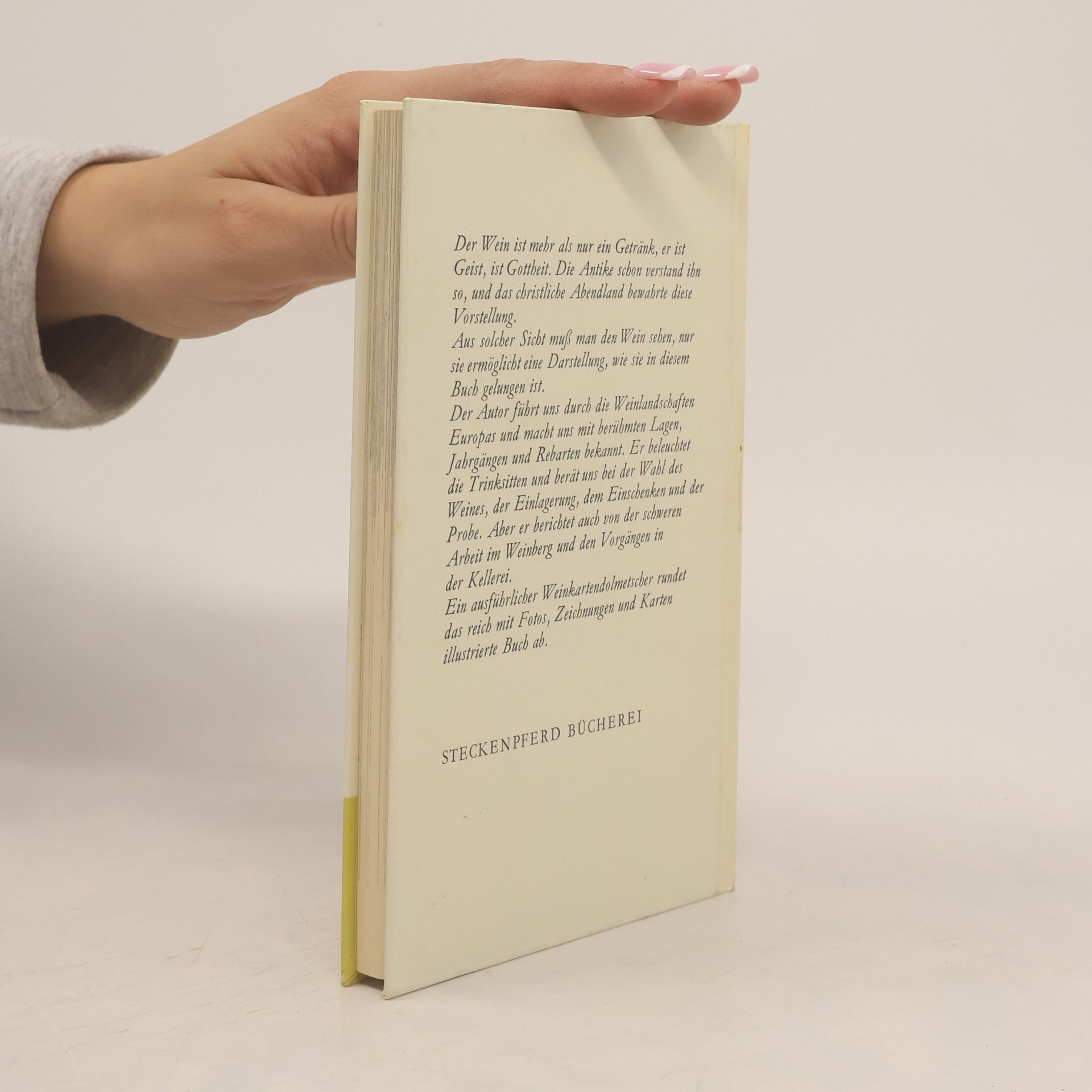 Kramer-Badoni Das kleine Buch vom Wein