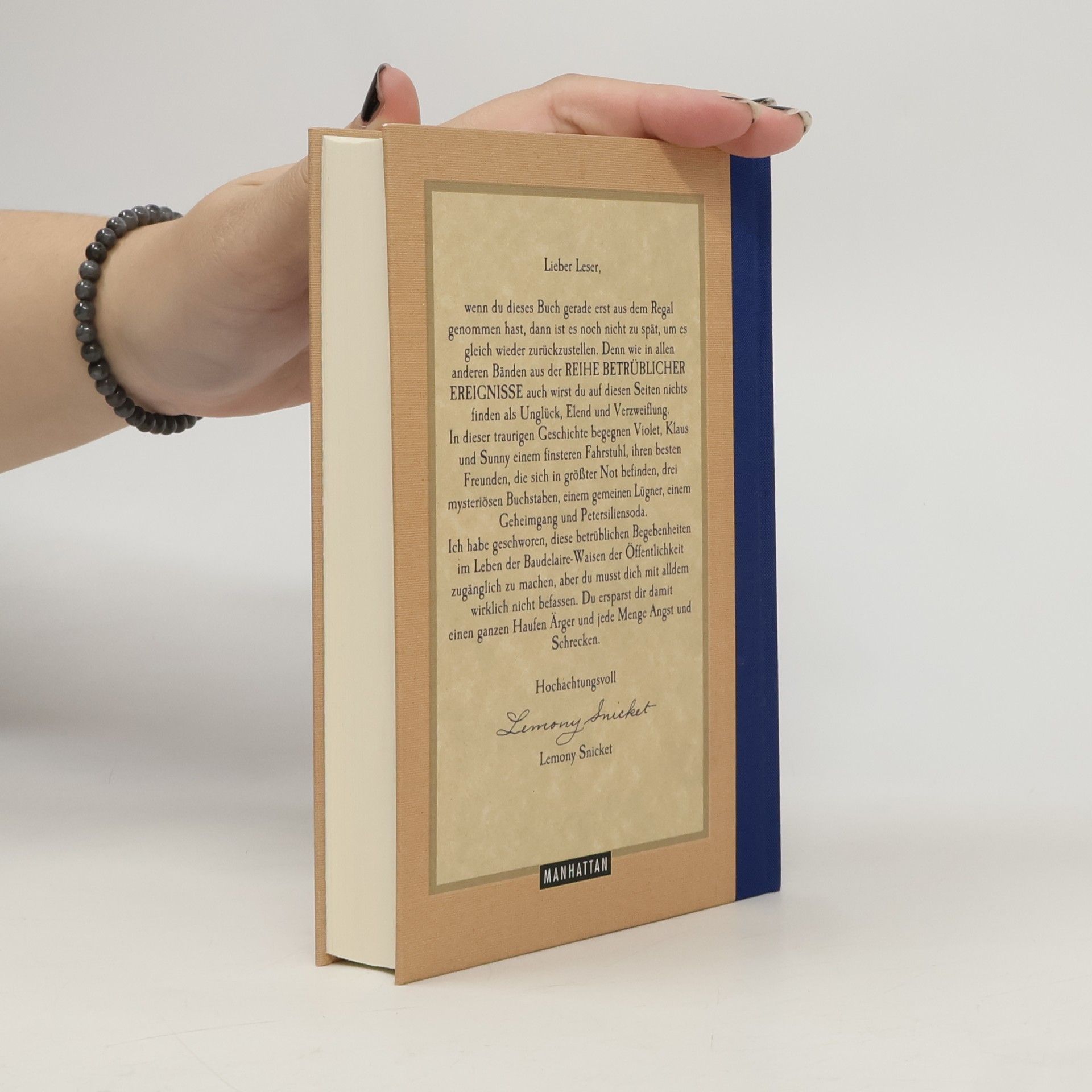 Lemony Snicket Eine Reihe betrüblicher Ereignisse