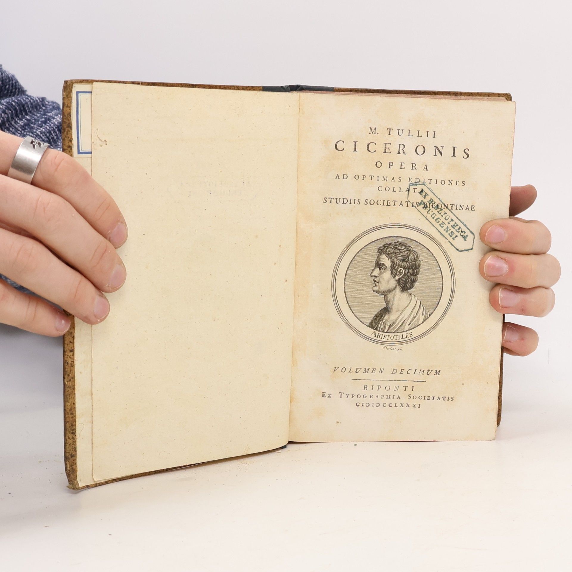 M. Tulli̇us Cicero Cicero X.