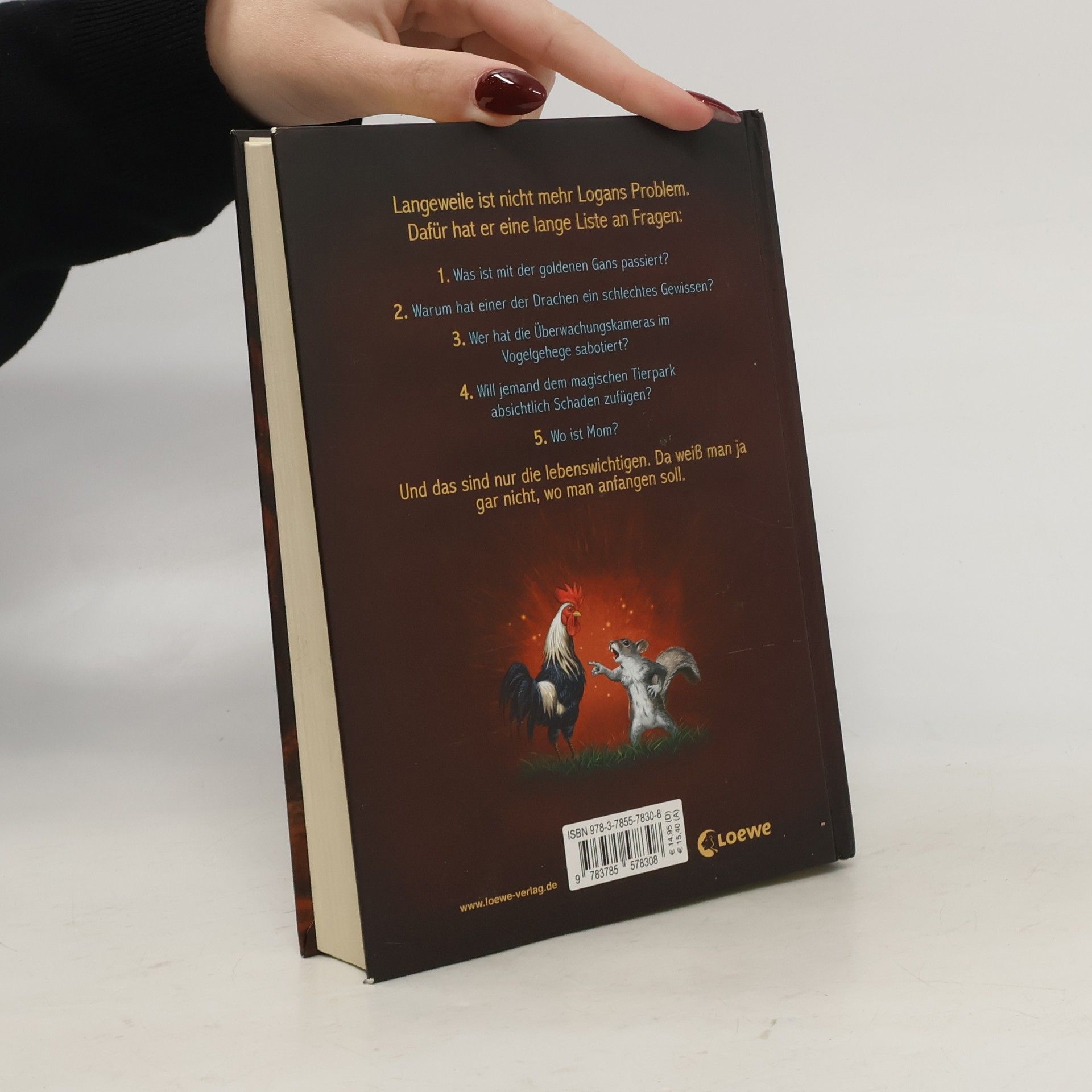 Kari Sutherland Magic Park - Ein Drache mit schlechtem Gewissen