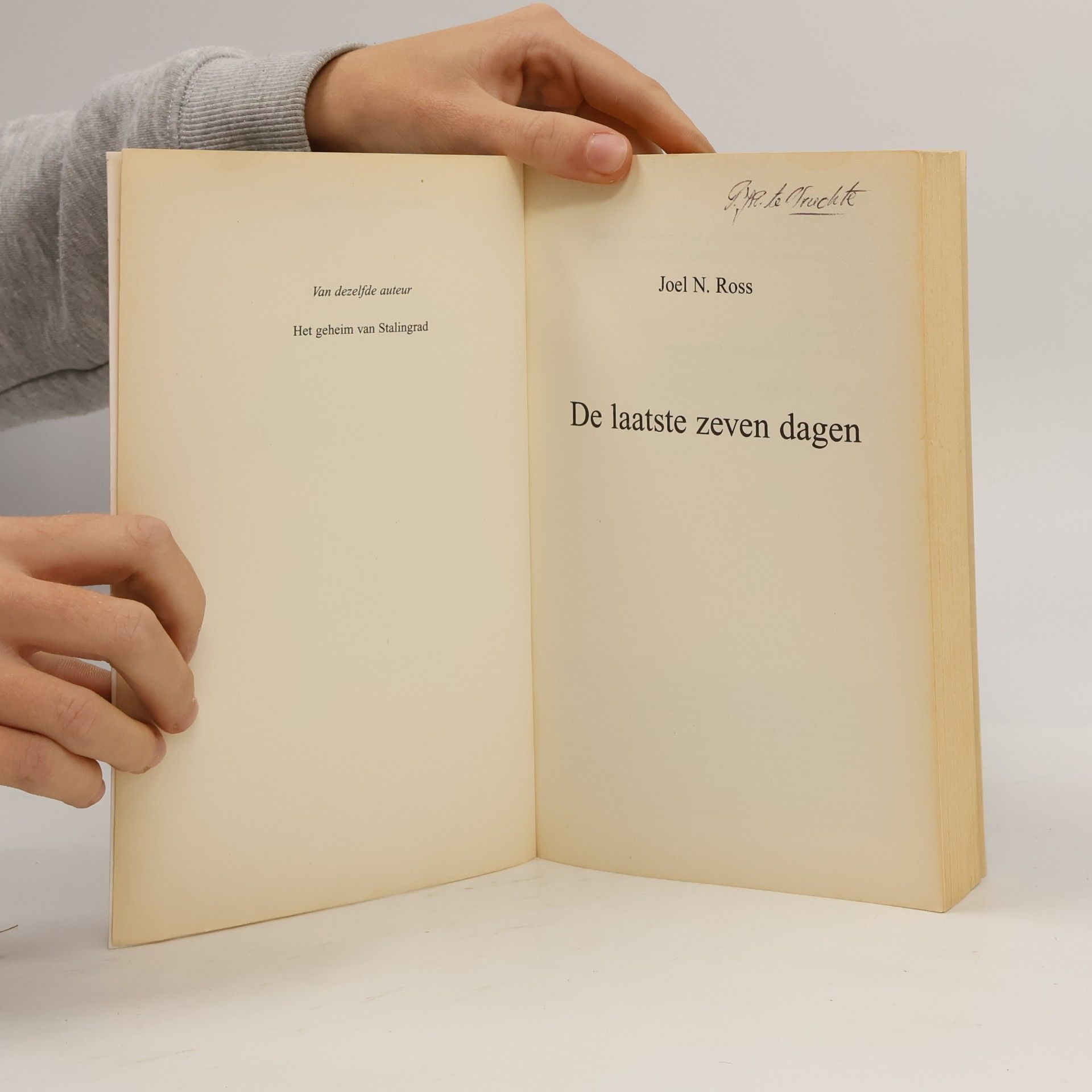 Joel N. Ross De Laatste Zeven Dagen