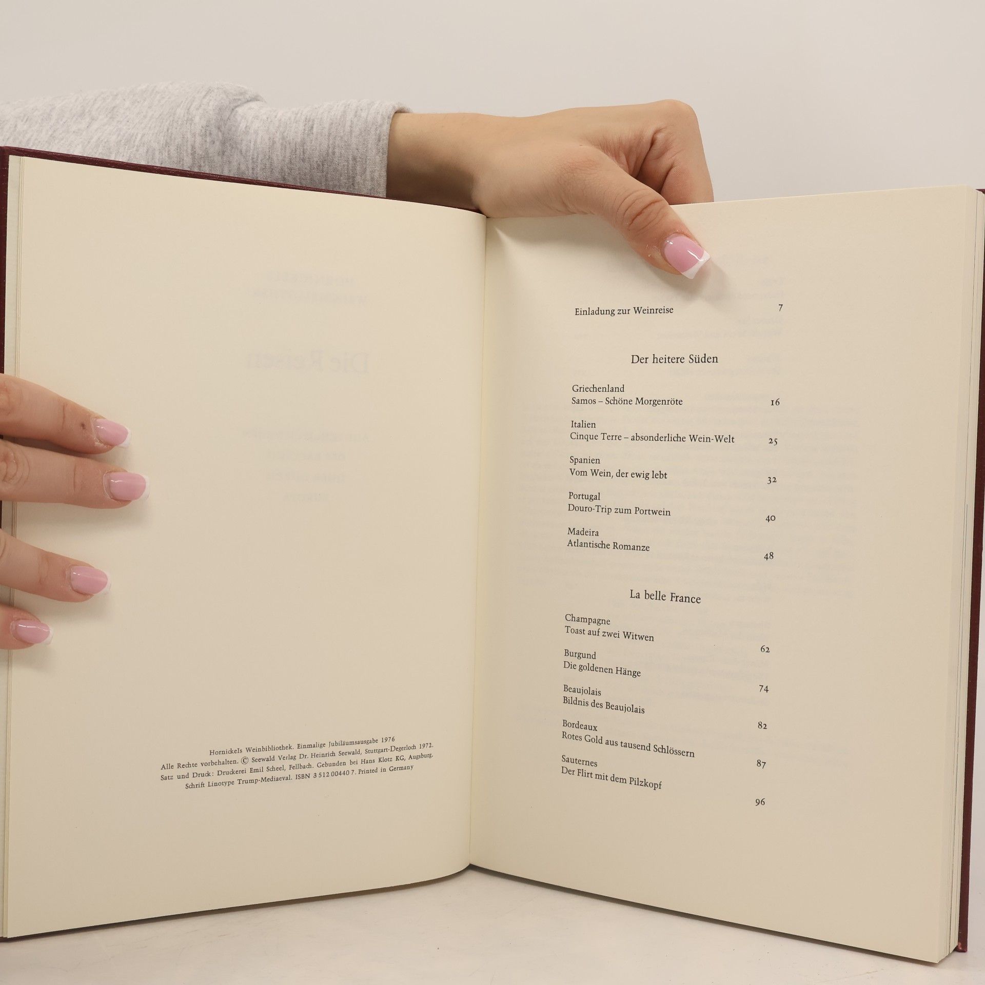 Autorenkollektiv Hornickels Weinbibliothek. Die Reisen