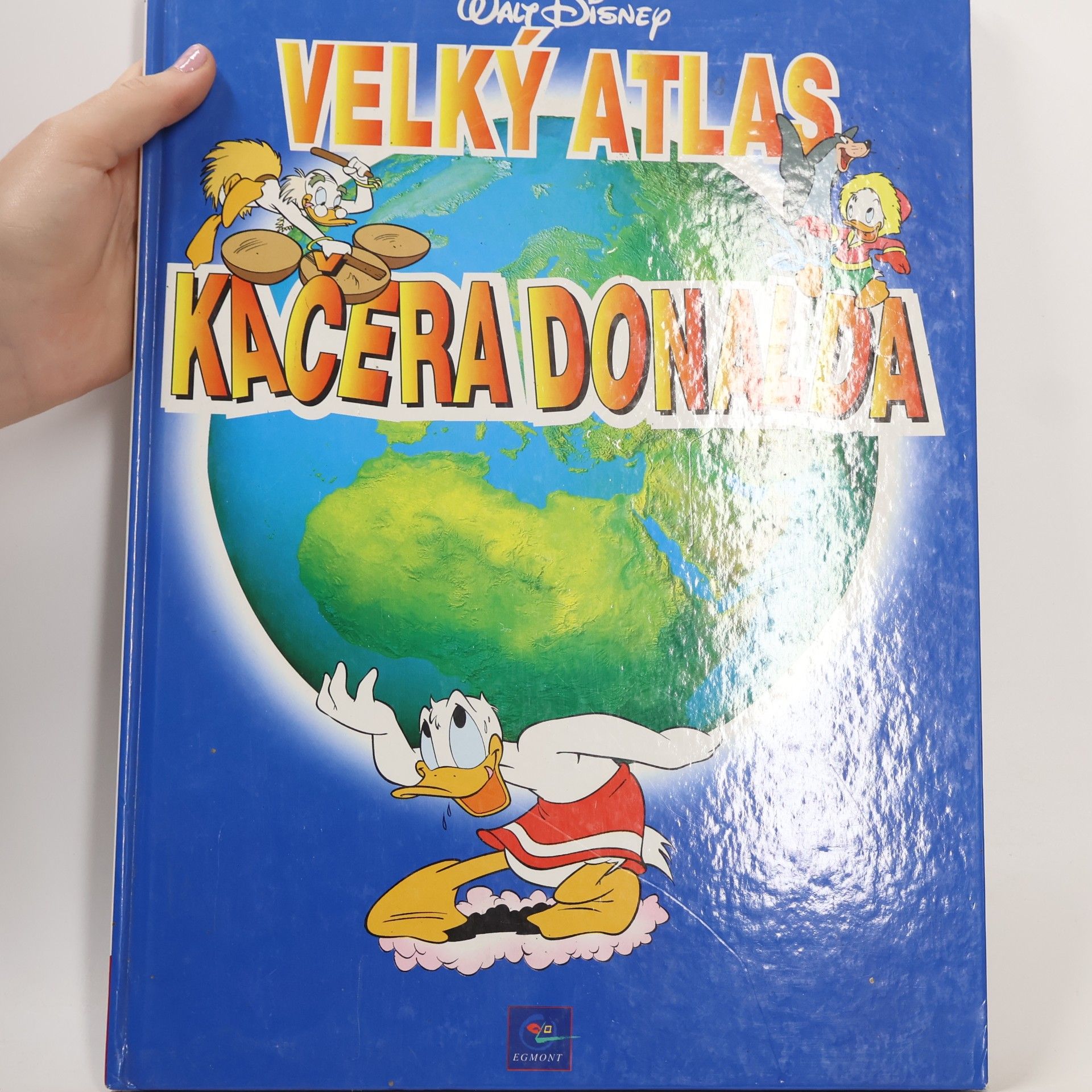 Studio Disney Brothers Velký atlas kačera Donalda