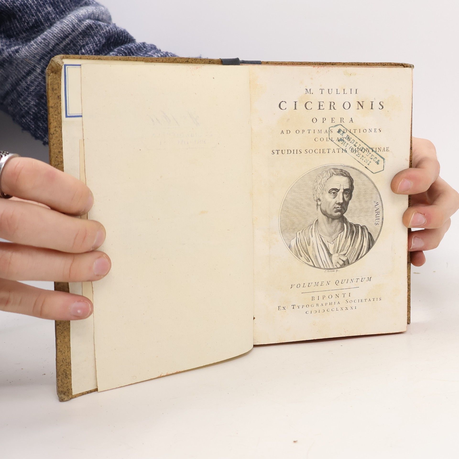 Marcus Tullius Cicero Cicero V.