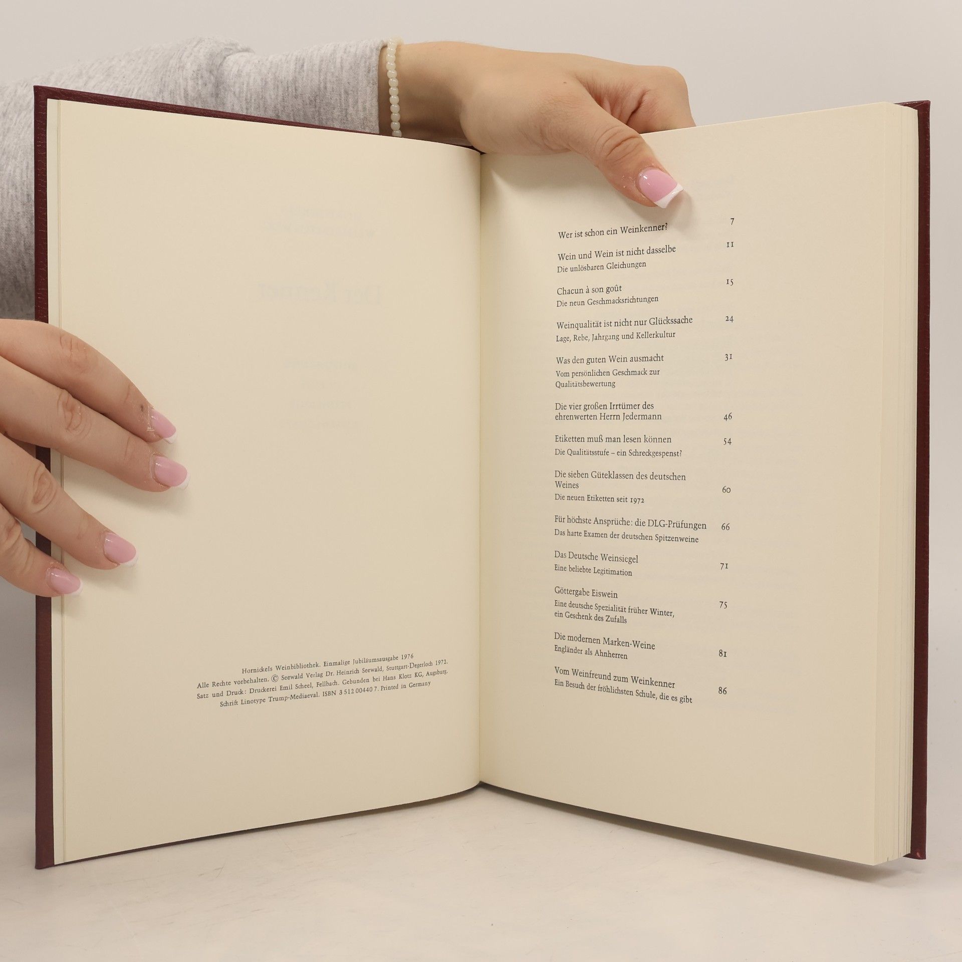 Autorenkollektiv Hornickels Weinbibliothek. Der Kenner