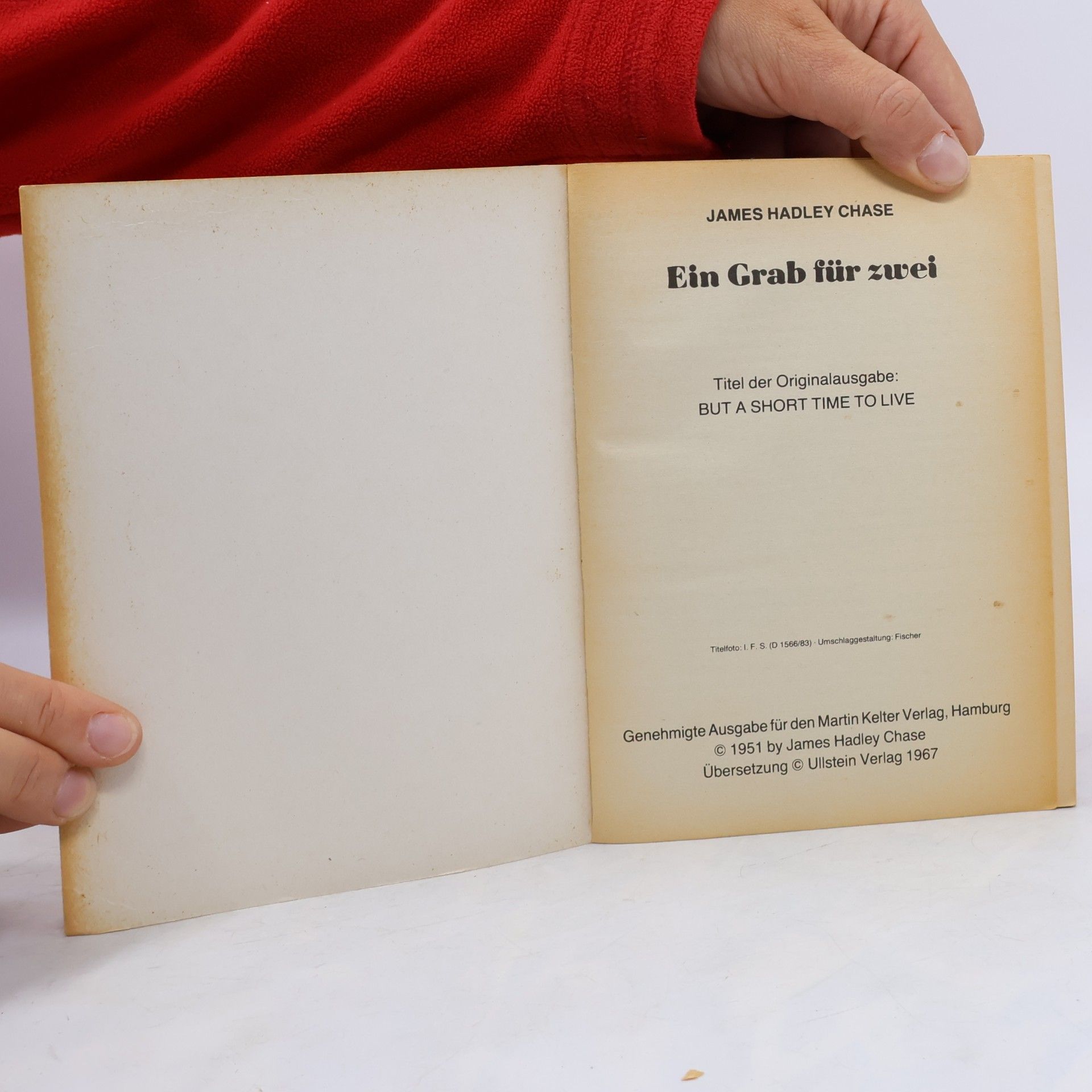 James Hadley Chase Ein Grab für zwei