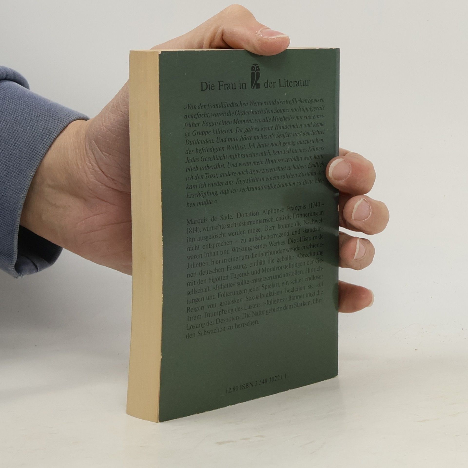 Donatien Alphonse François marquis de Sade Juliette oder die Vorteile des Lasters