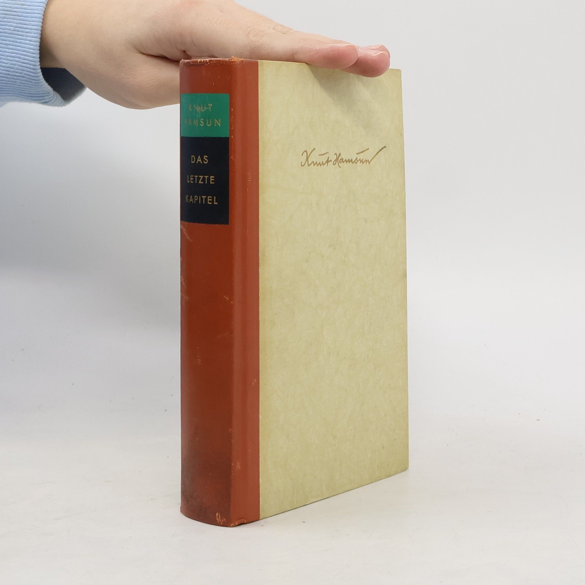 Knut Hamsun Das letzte Kapitel