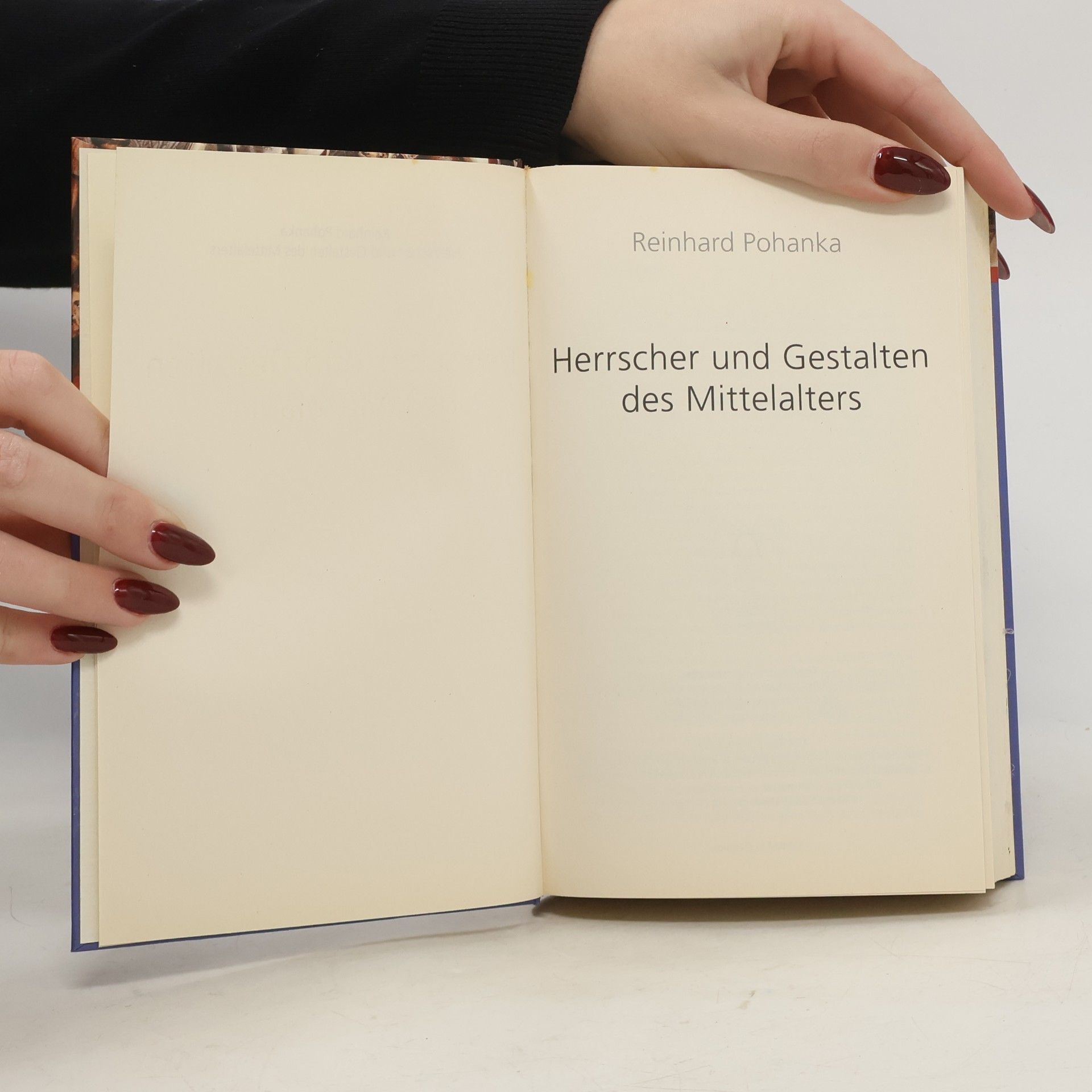 Reinhard Pohanka Die Herrscher und Gestalten des Mittelalters