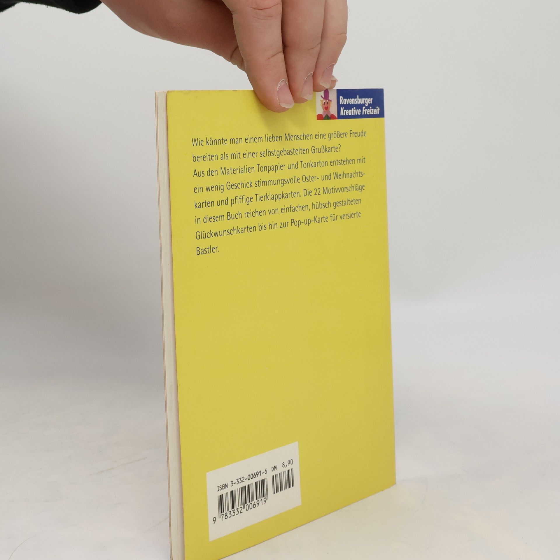 Grußkarten aus Tonpapier