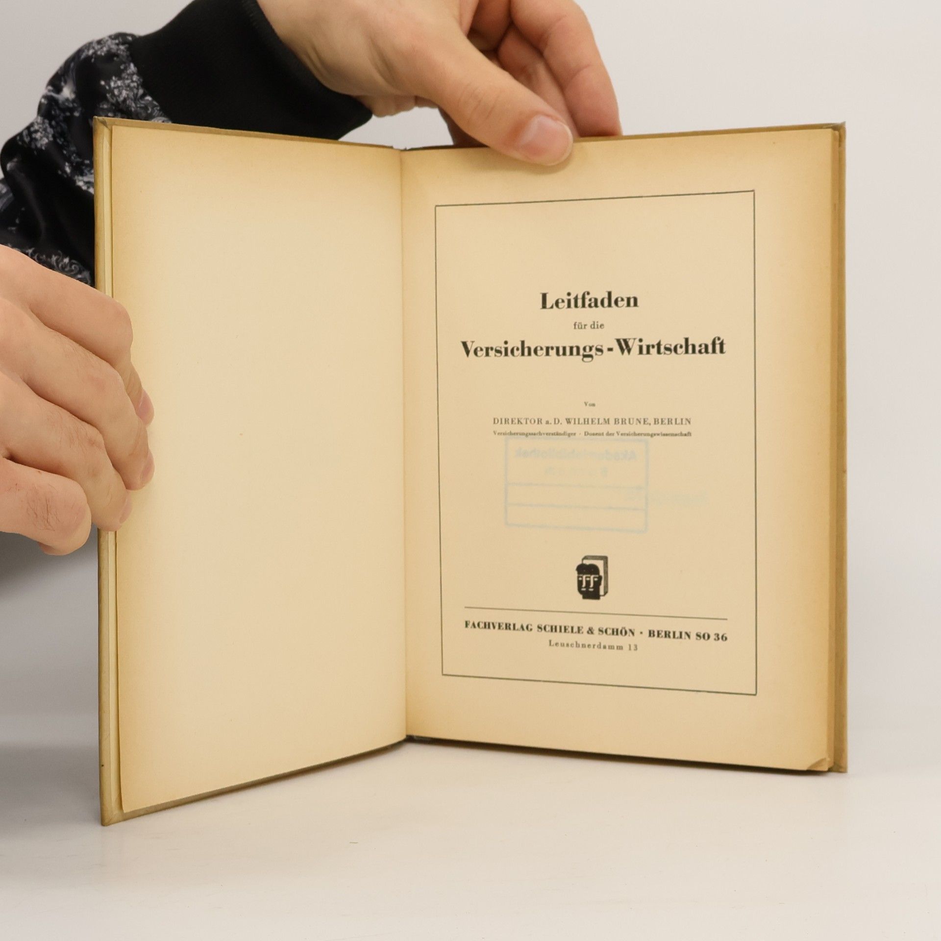Wilhelm Brune Leitfaden für die Versicherungs-Wirtschaft