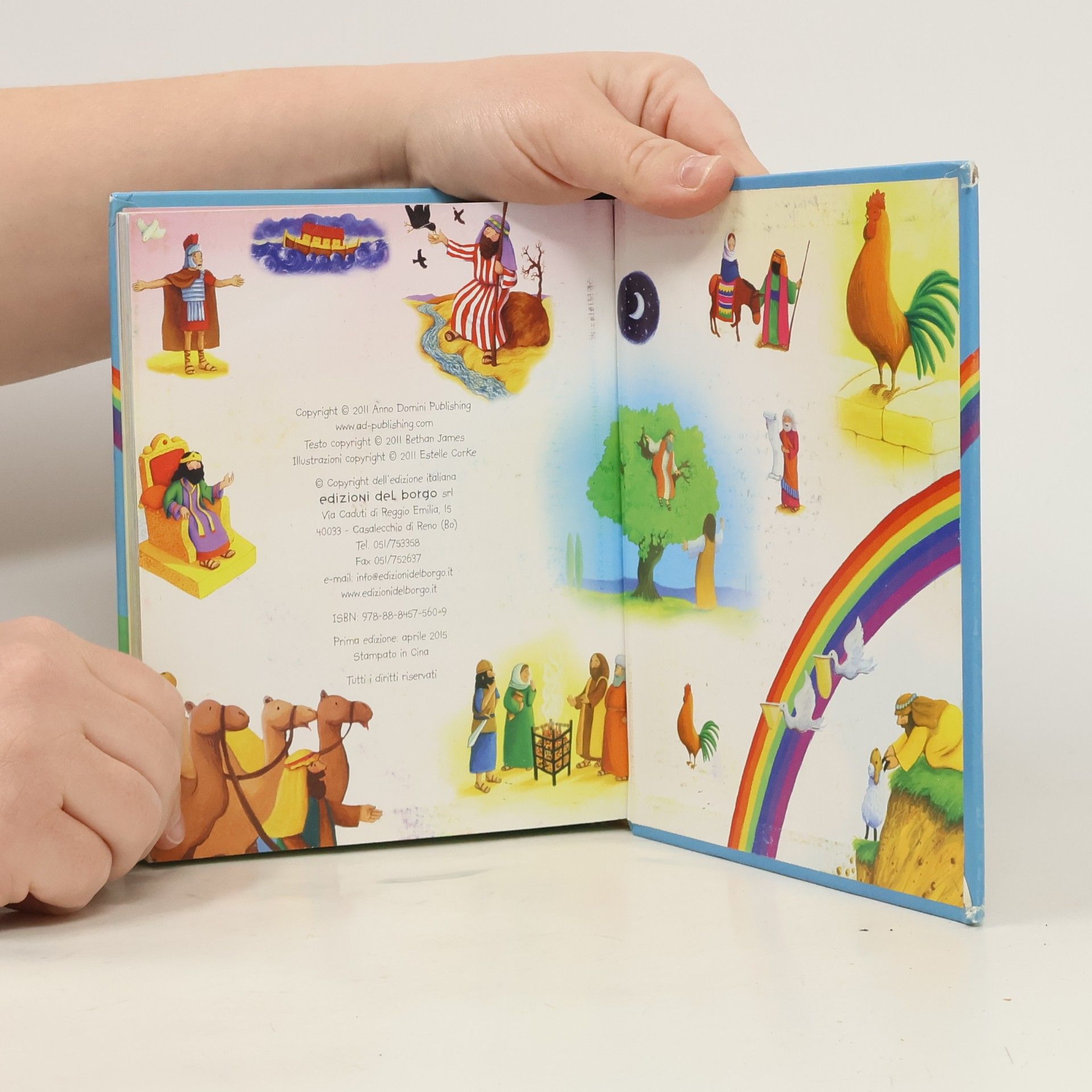 Bethan James Cose da bambini: La Bibbia dei bambini