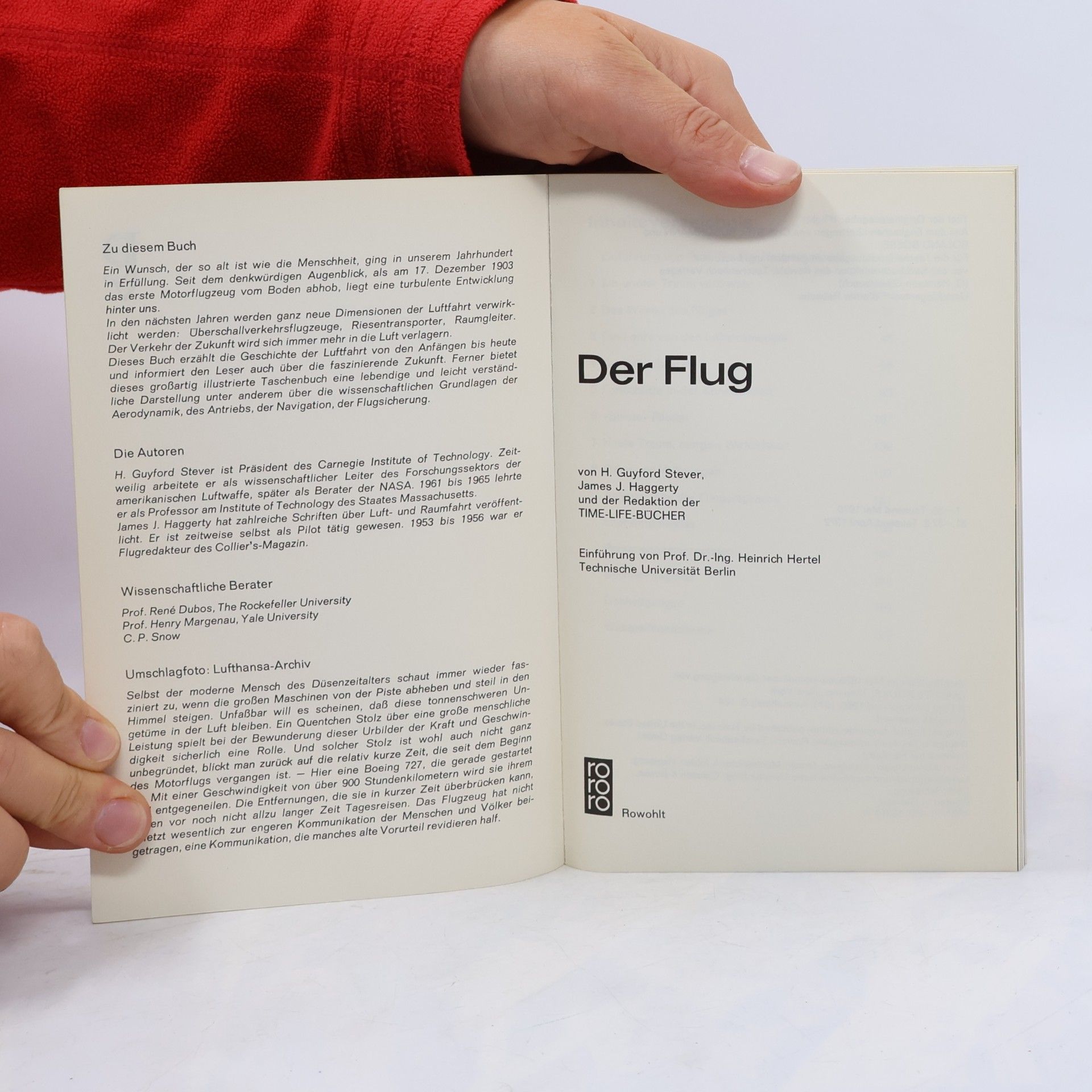 H. Guyford Stever Der Flug. Das farbige Life Bildsachbuch