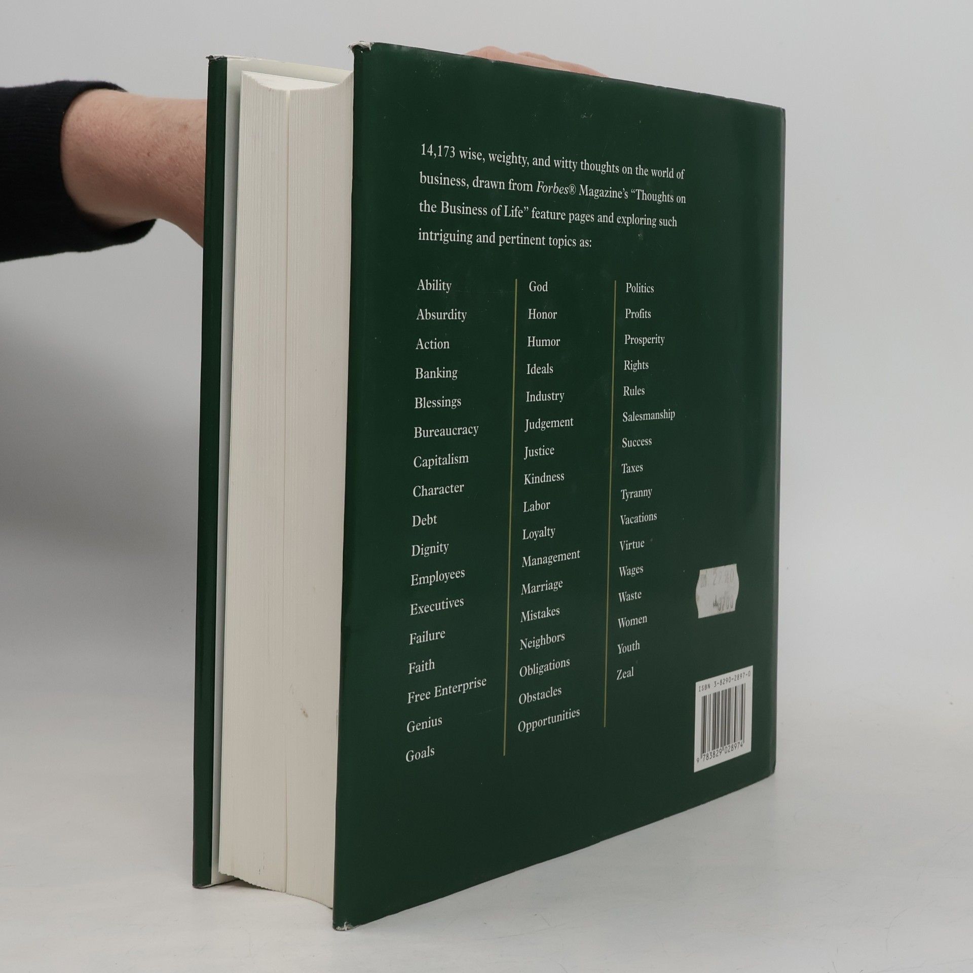 Kolektív autorov The Forbes book of business quotations