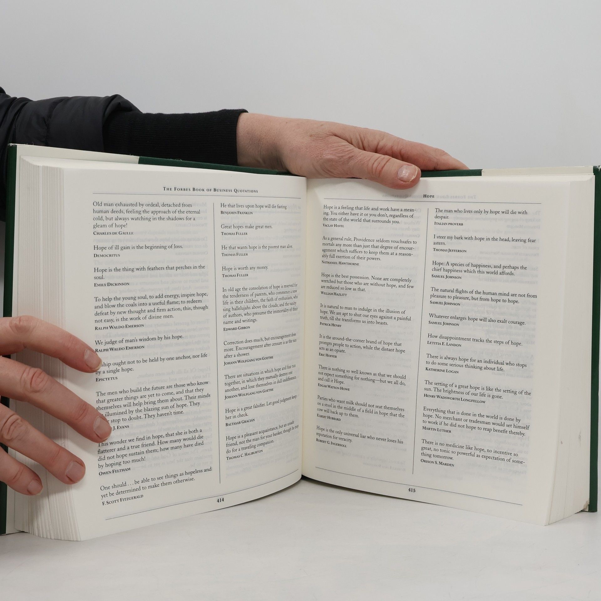 Kolektív autorov The Forbes book of business quotations