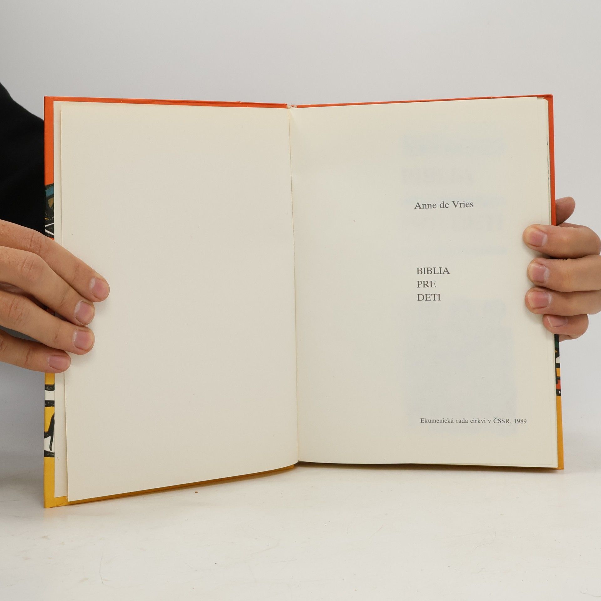 Anne de Vries Biblia pre deti