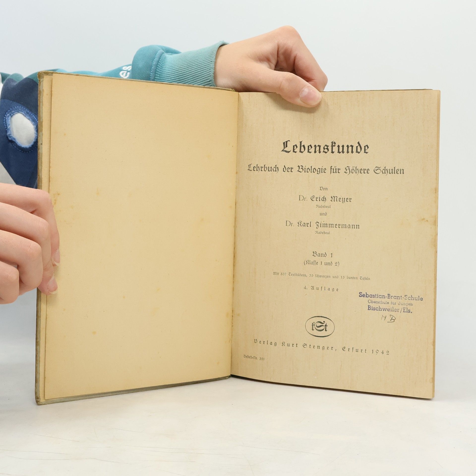 Meyer Zimmermann Lebenskunde 1