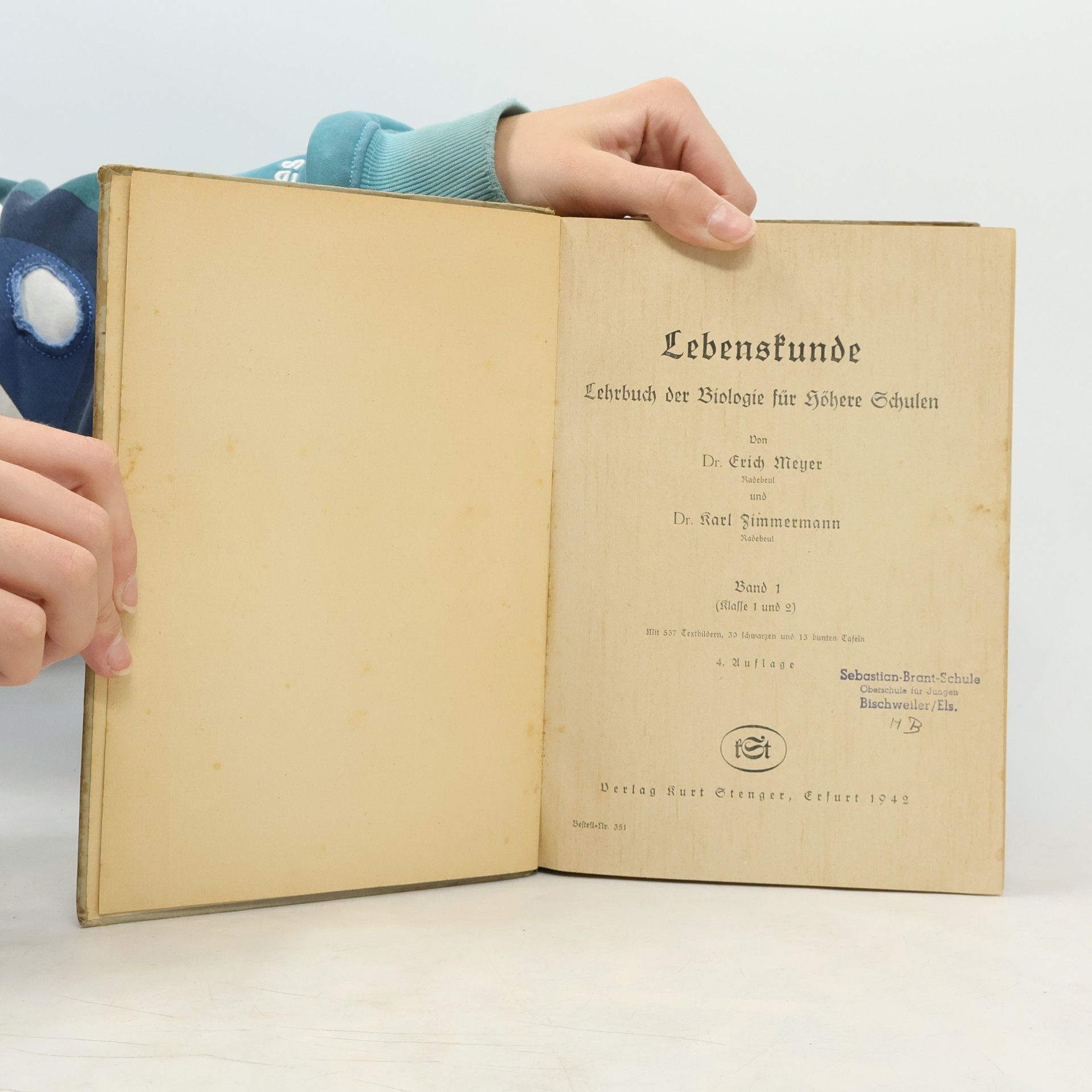 Meyer Zimmermann Lebenskunde 1